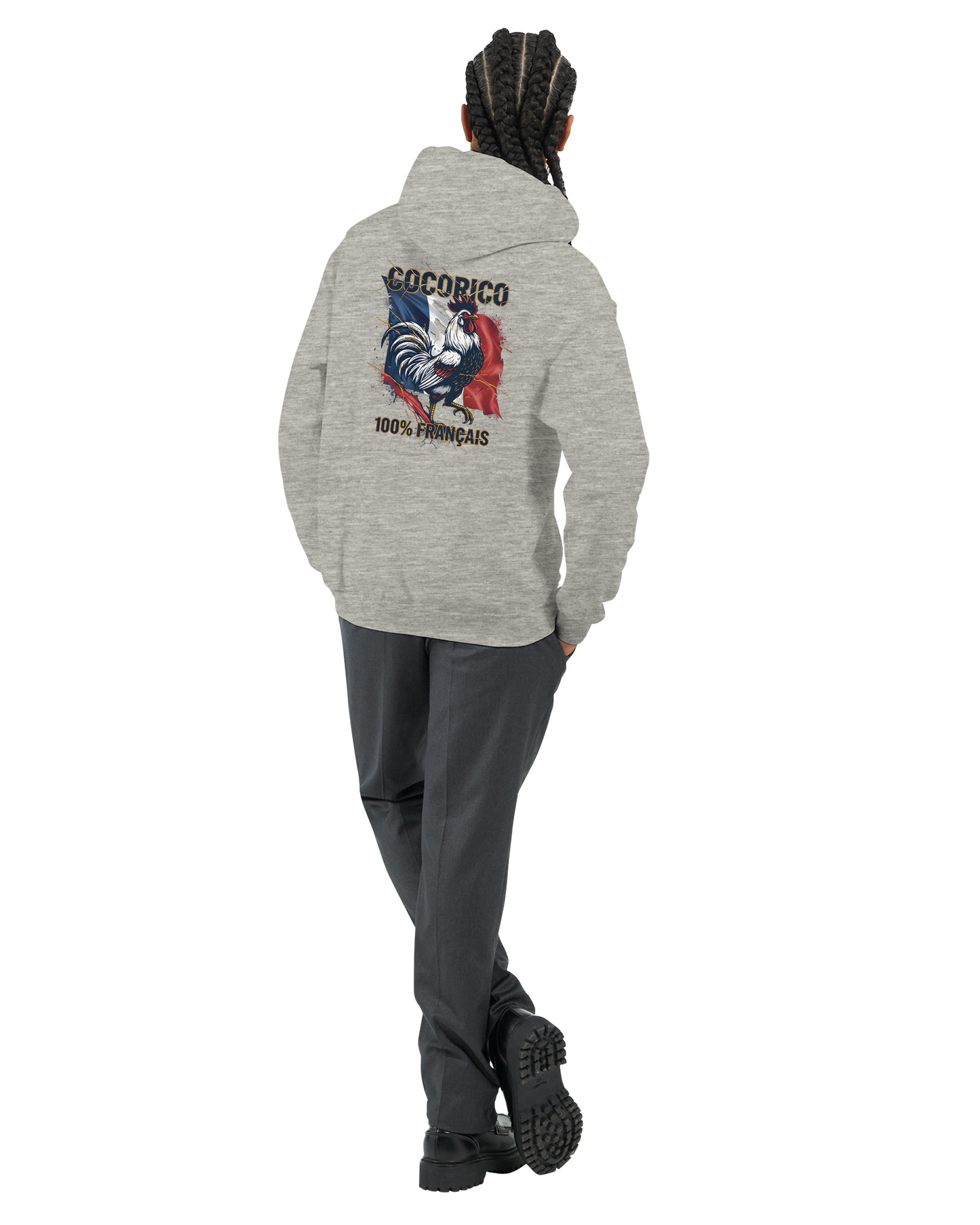 Sweat à Capuche Homme Cocorico – Confort et Style Français