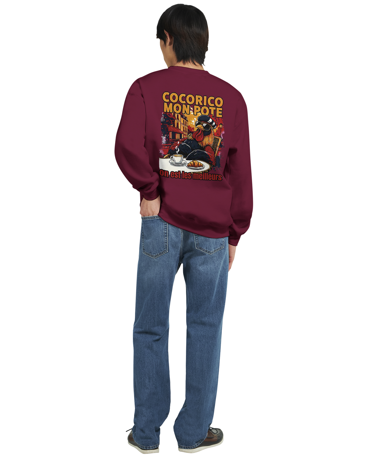 Sweat-shirt Cocorico On Est Les Meilleurs - Confort et Style Premium