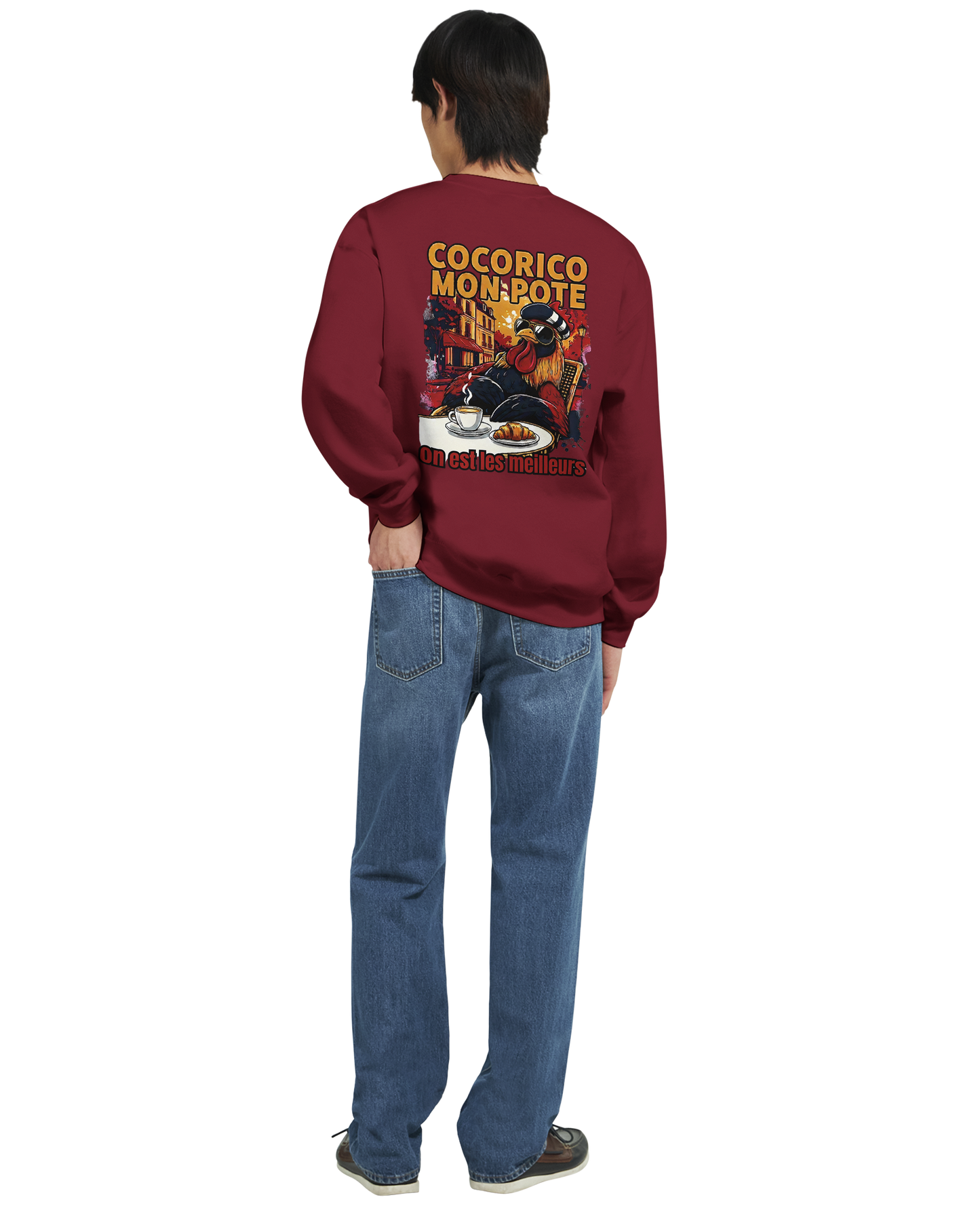 Sweat-shirt Cocorico On Est Les Meilleurs - Confort et Style Premium