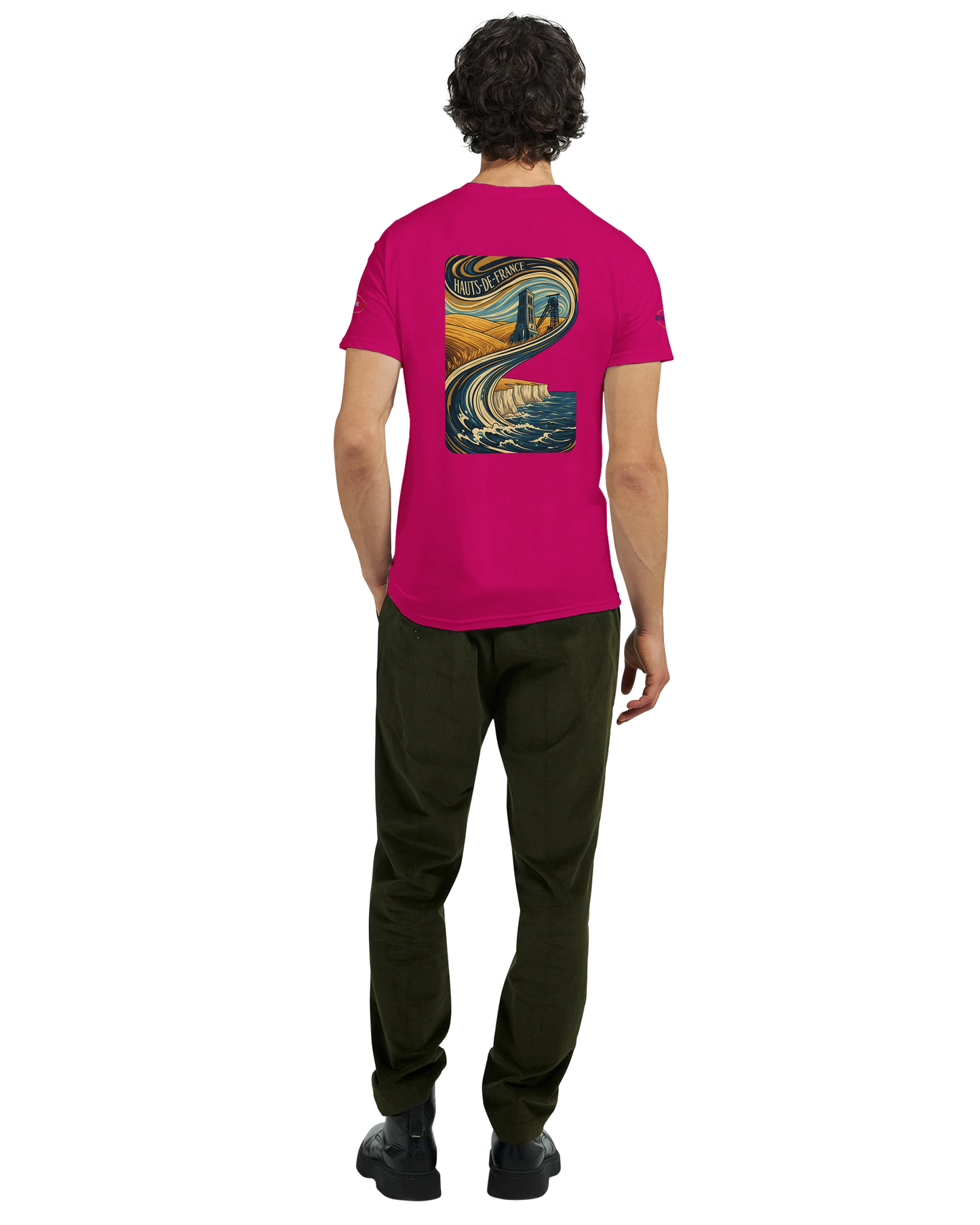 T-shirt Unisexe Haut de France - Coton Épais Premium