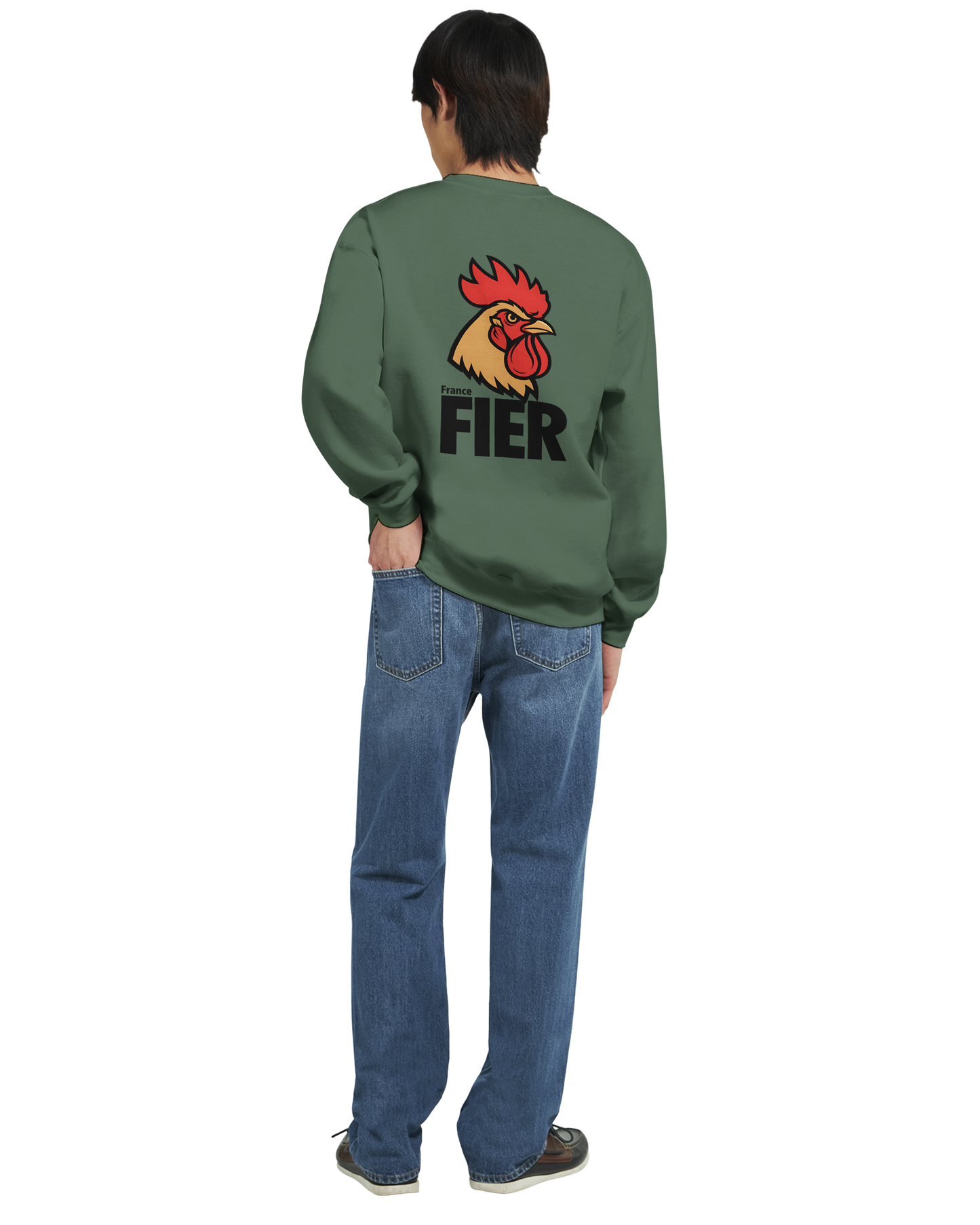 Sweat-shirt Homme France Fier - Coupe Classique et Confort Premium