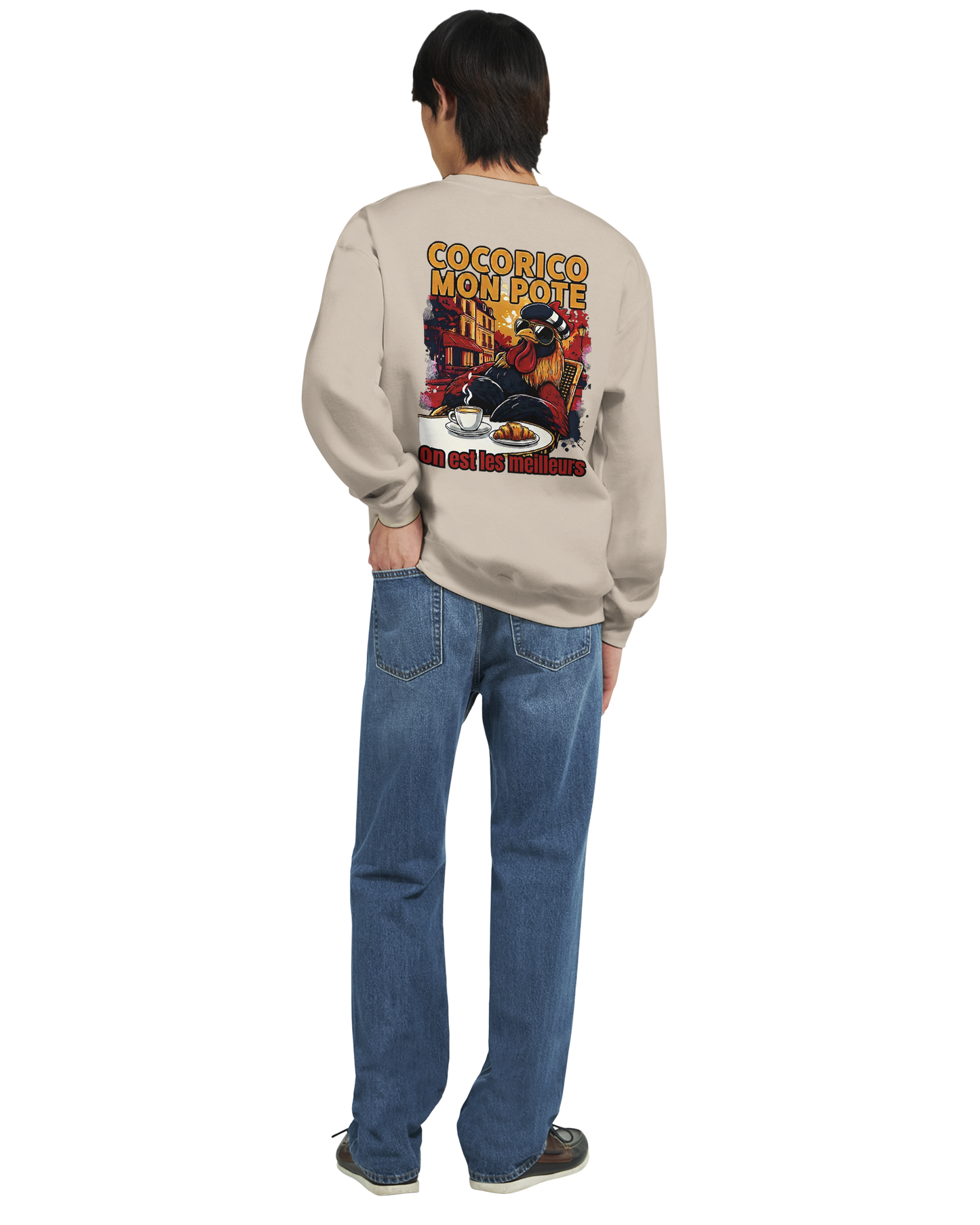 Sweat-shirt Cocorico On Est Les Meilleurs - Confort et Style Premium