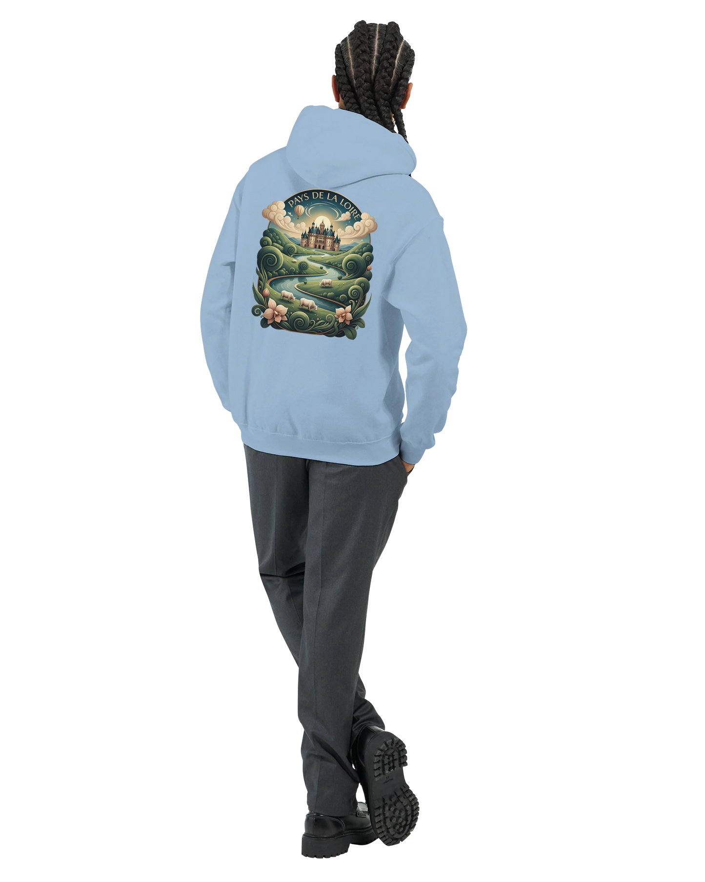Sweat à capuche unisexe Pays de la Loire - Confort Premium