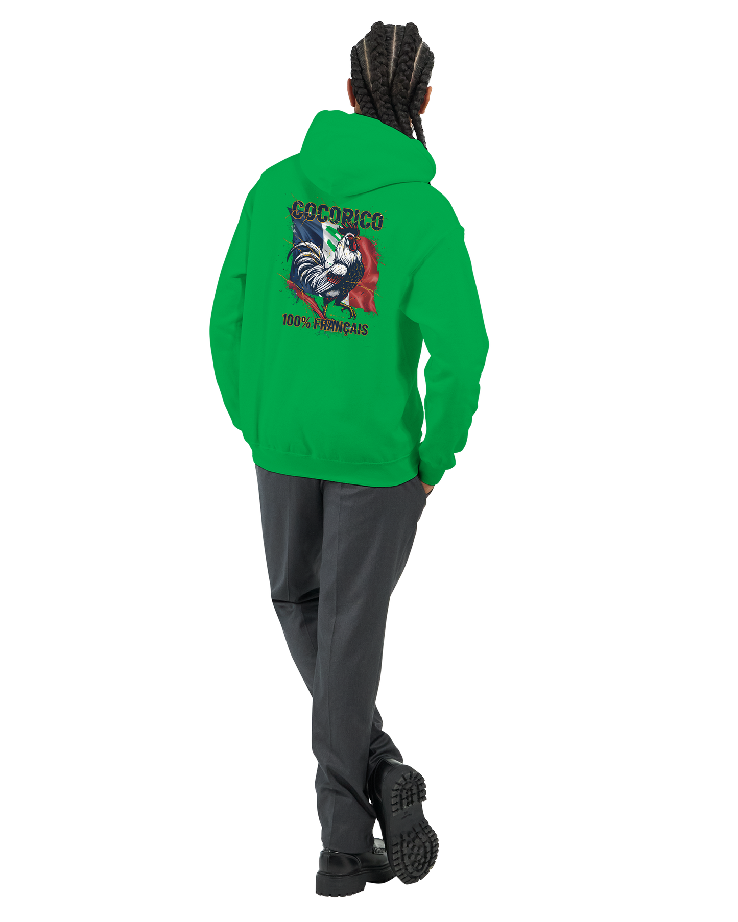 Sweat à Capuche Homme Cocorico – Confort et Style Français