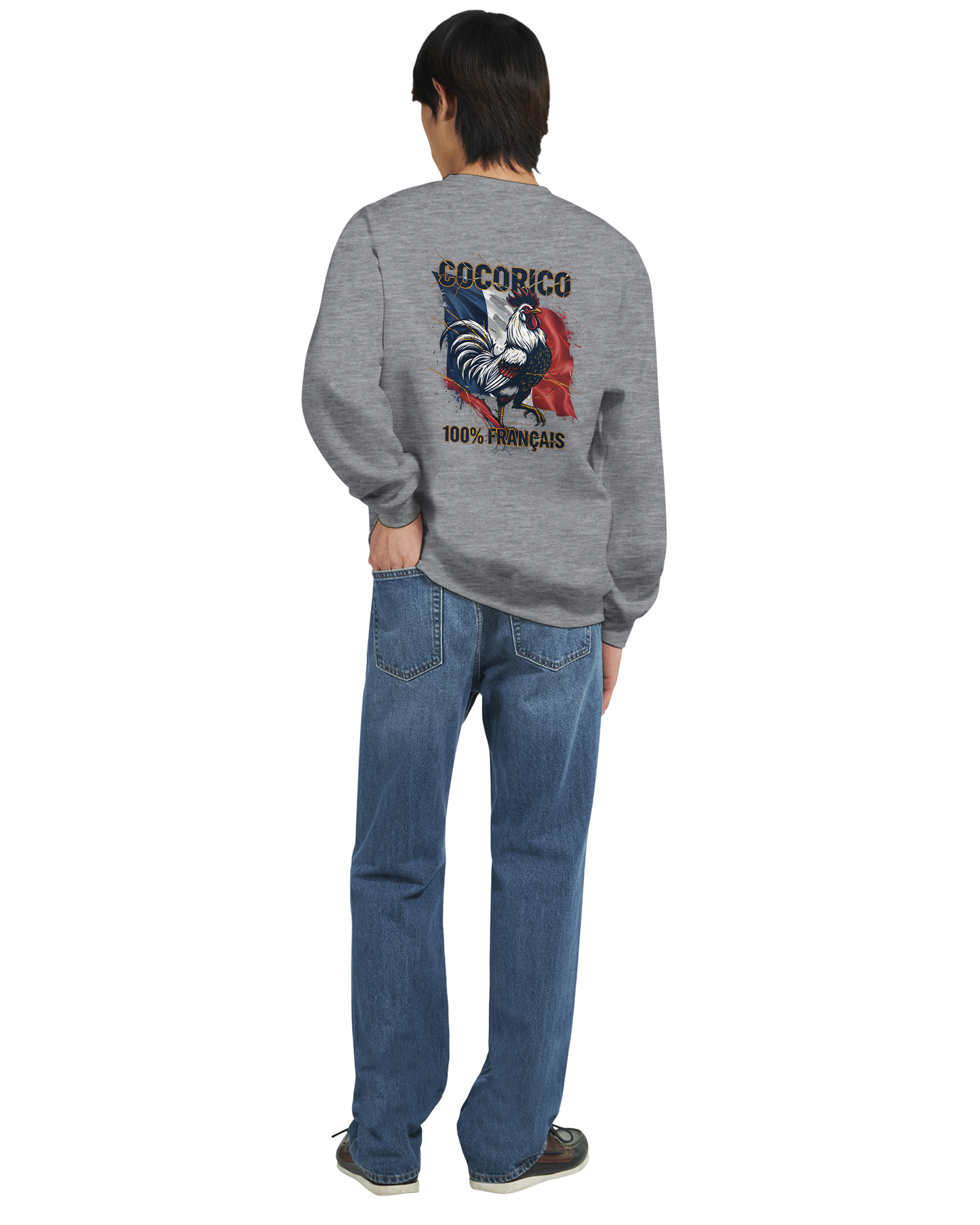 Sweat-shirt Homme Cocorico – Classique et Confortable