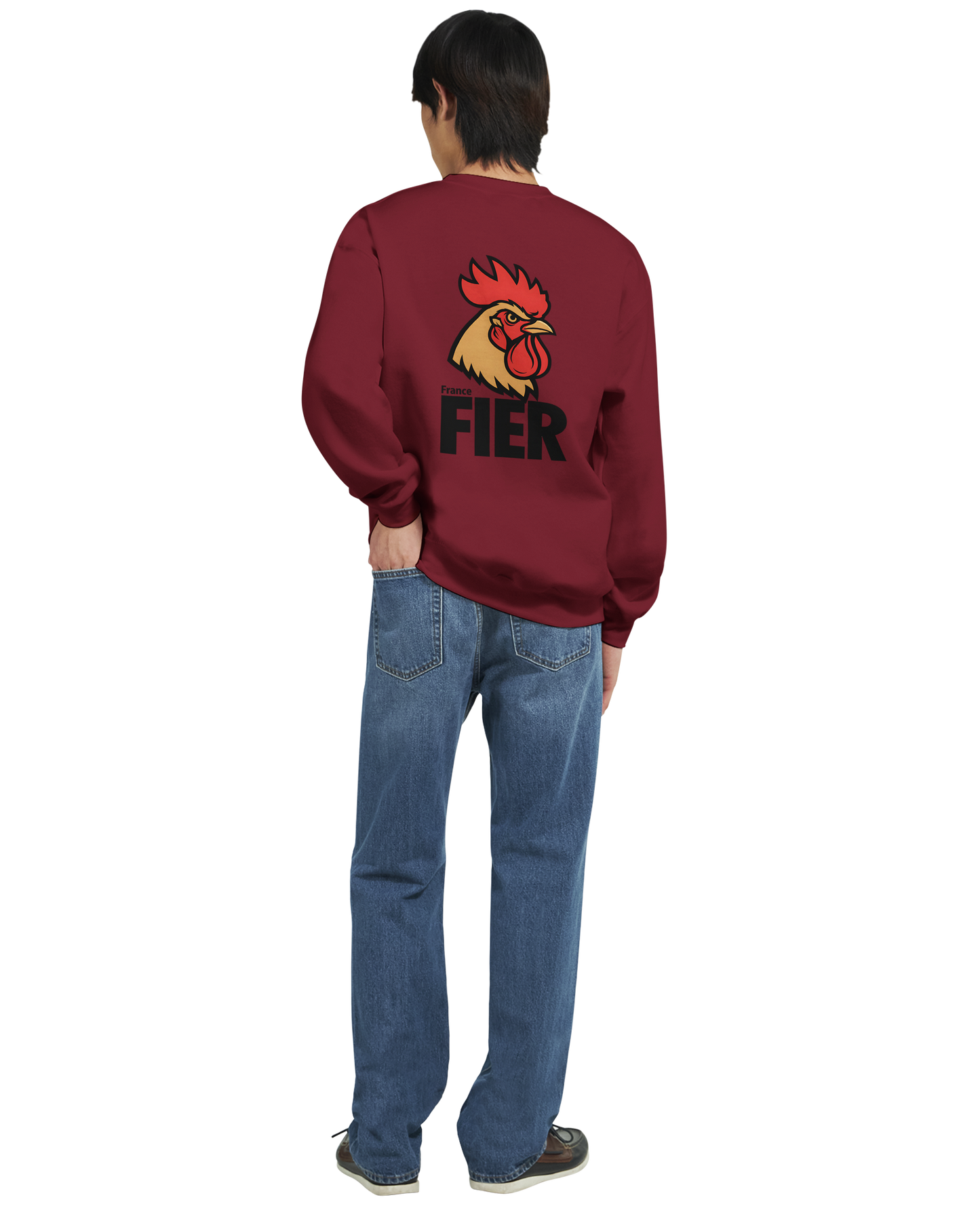 Sweat-shirt Homme France Fier - Coupe Classique et Confort Premium