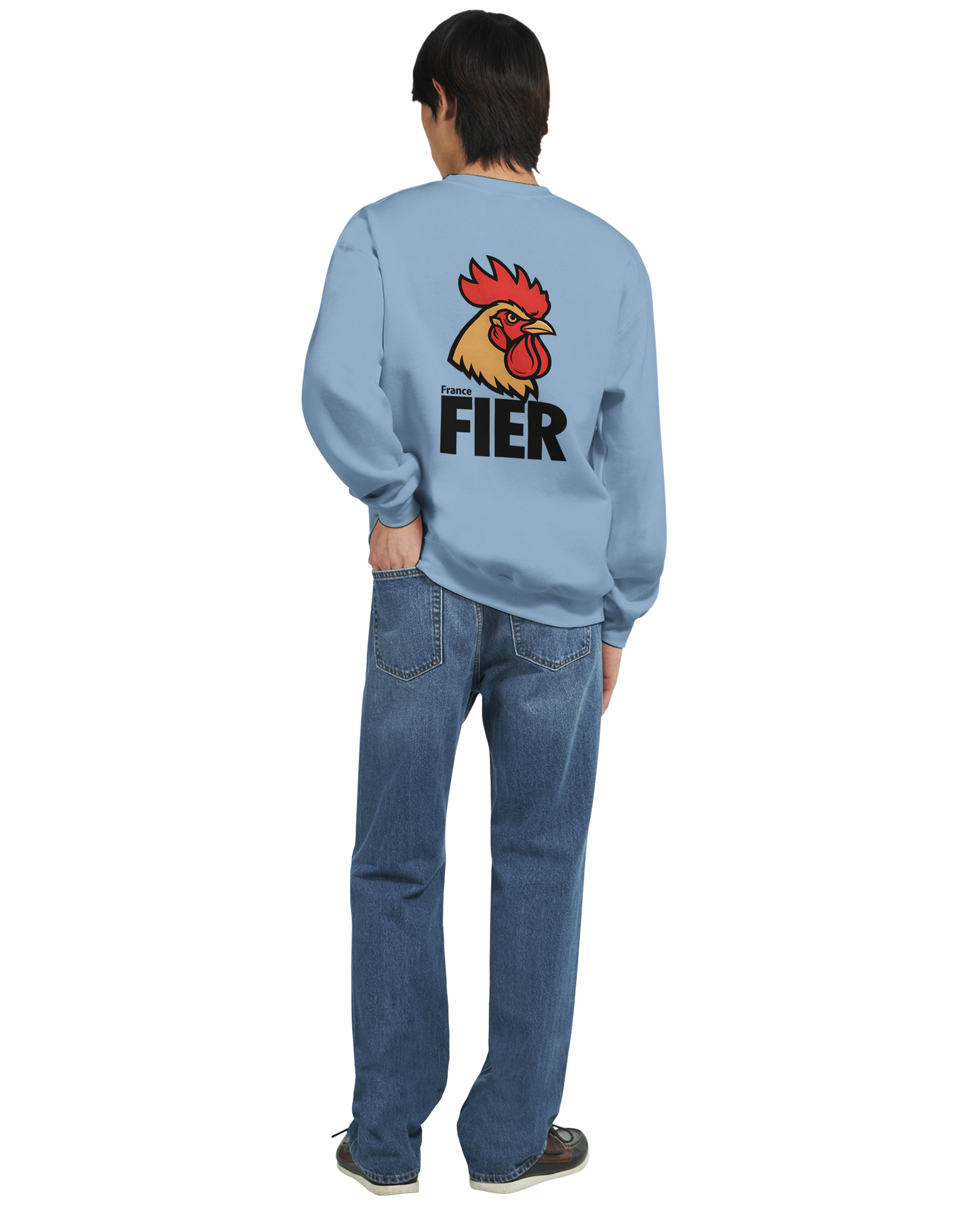 Sweat-shirt Homme France Fier - Coupe Classique et Confort Premium