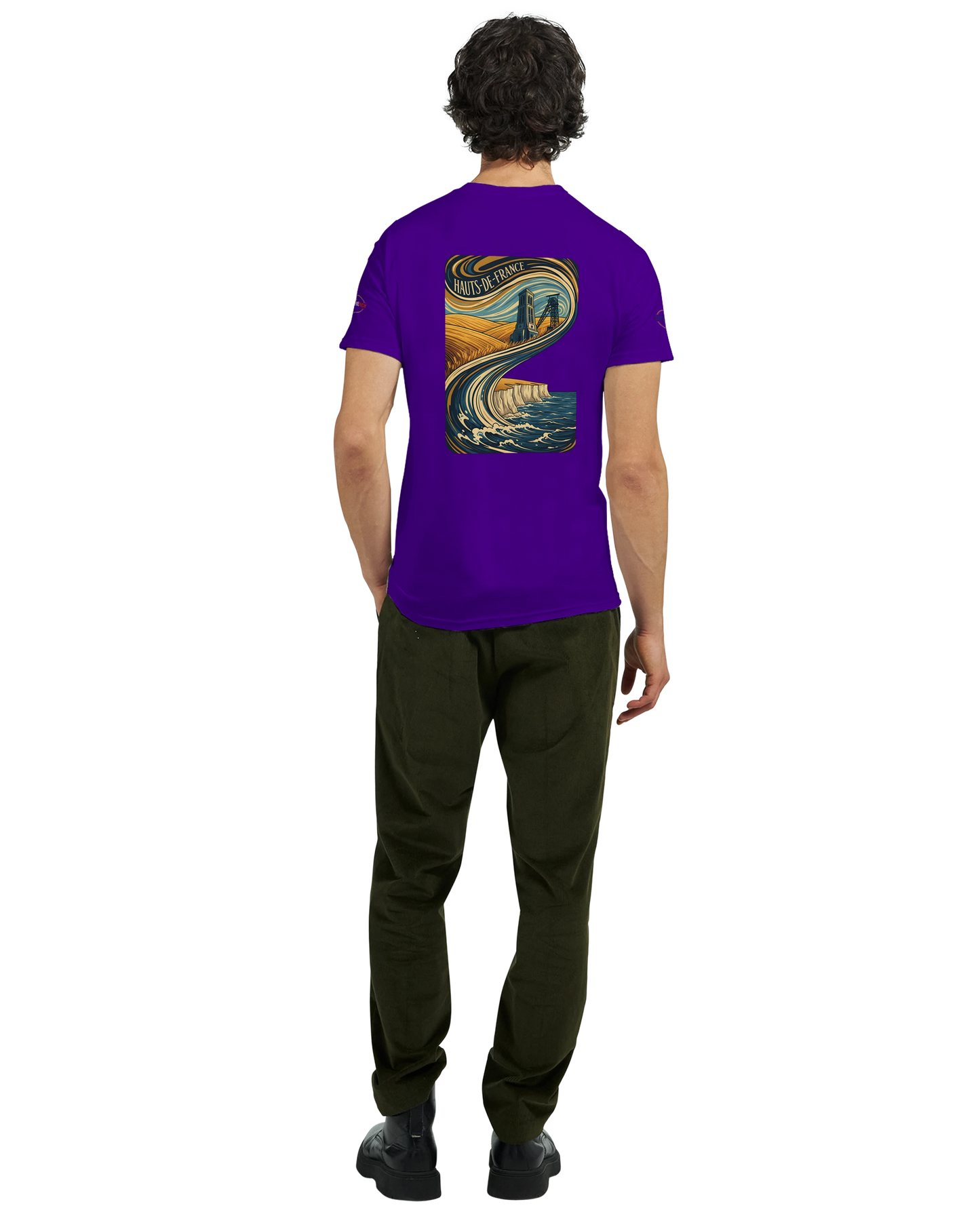 T-shirt Unisexe Haut de France - Coton Épais Premium