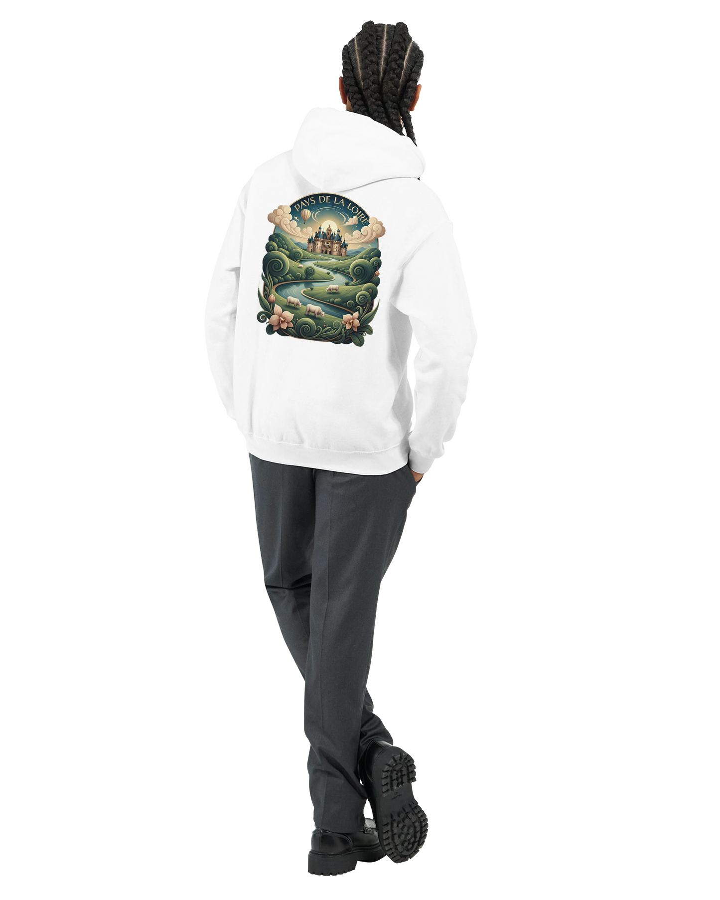 Sweat à capuche unisexe Pays de la Loire - Confort Premium