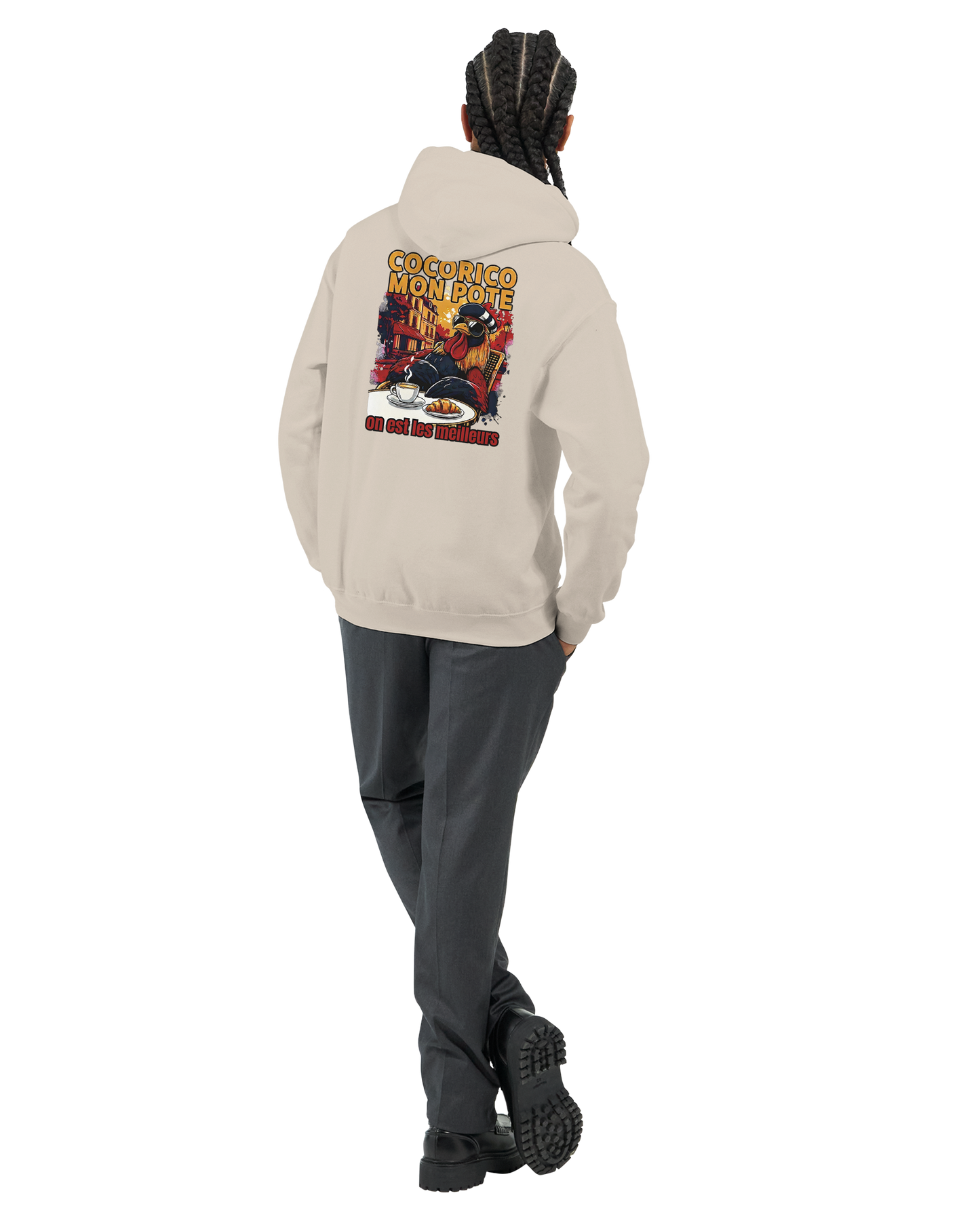 Sweat à Capuche homme on est les meilleurs