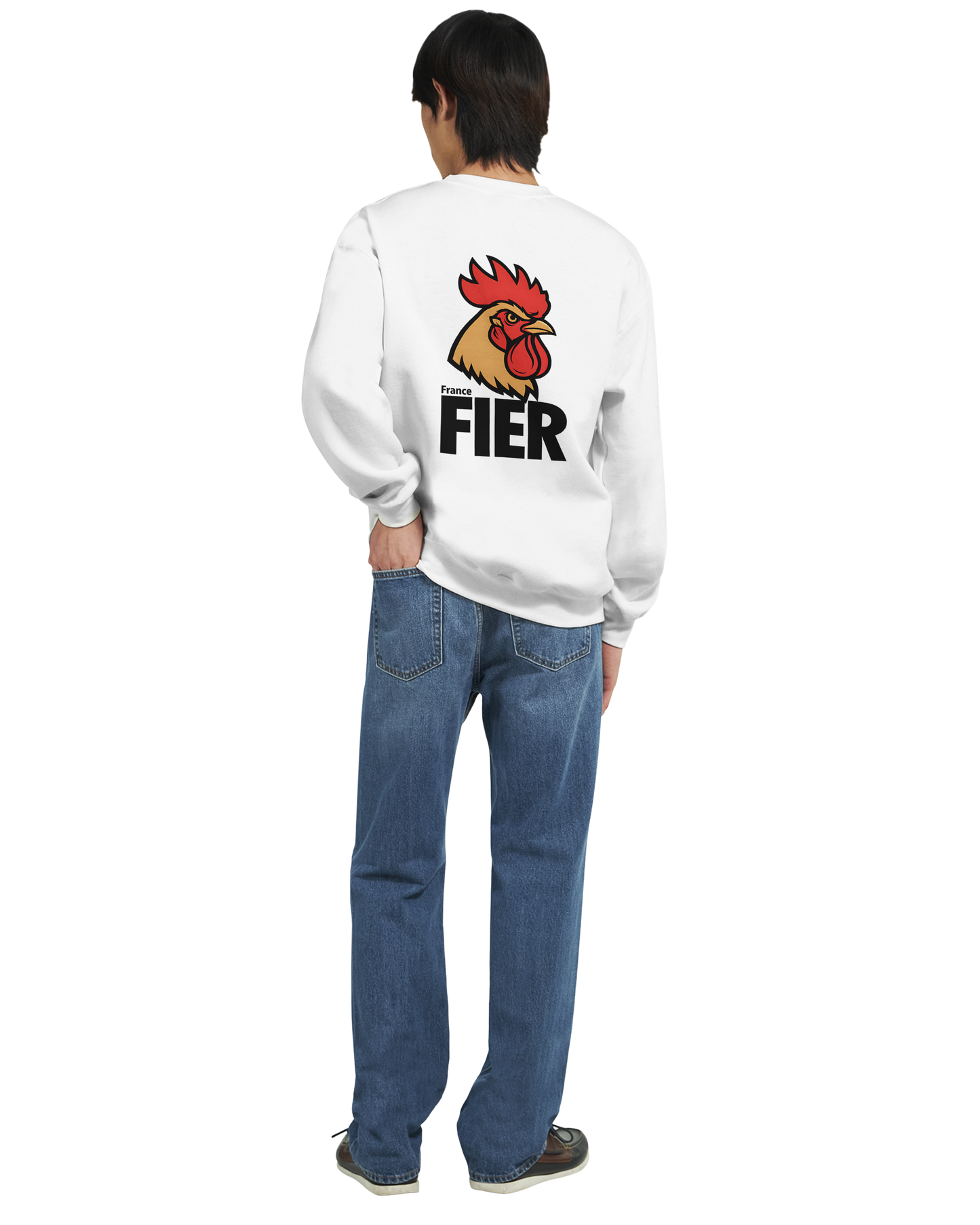 Sweat-shirt Homme France Fier - Coupe Classique et Confort Premium