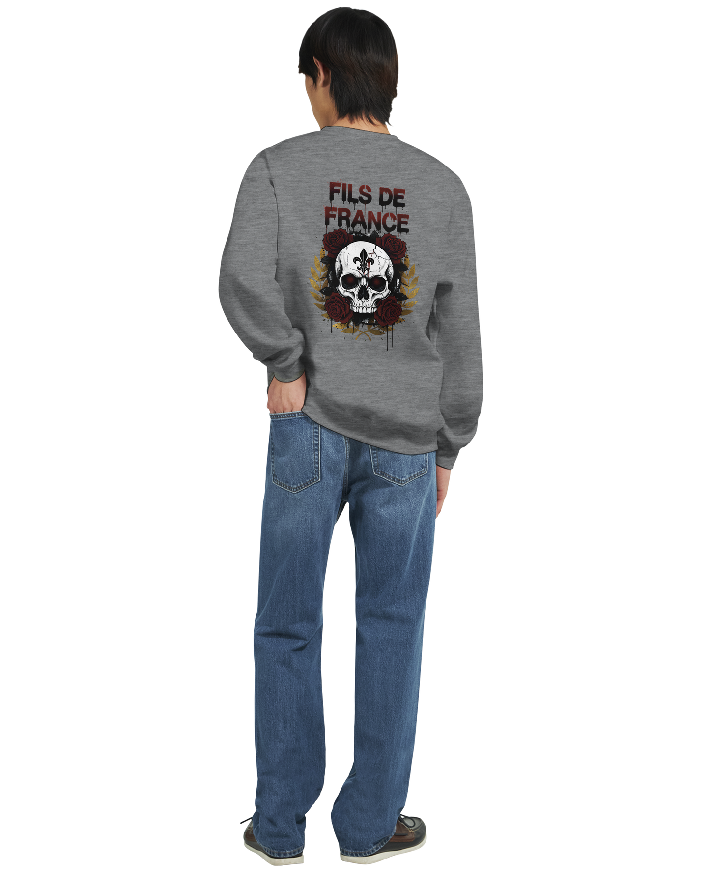 Sweat-shirt Homme Fils de France –Premium Confort Classique