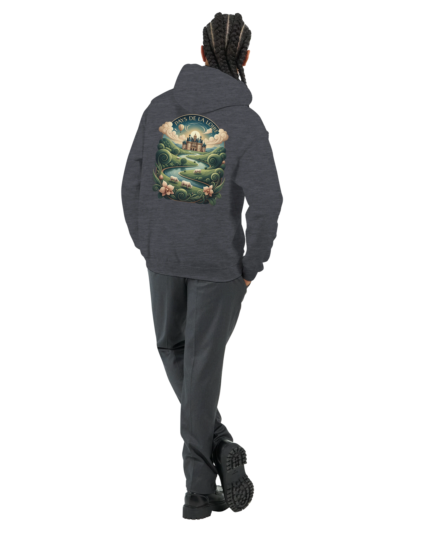 Sweat à capuche unisexe Pays de la Loire - Confort Premium