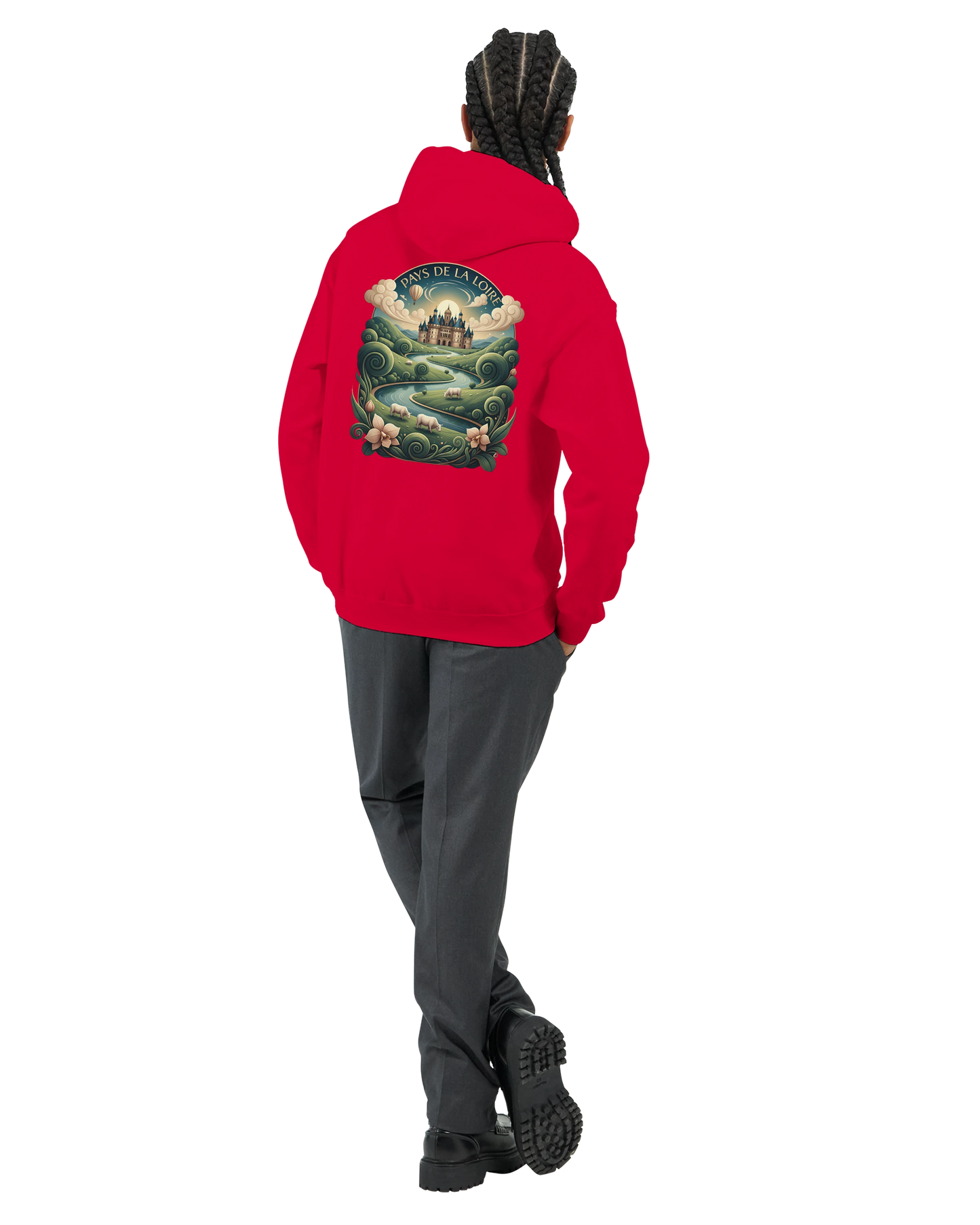 Sweat à capuche unisexe Pays de la Loire - Confort Premium