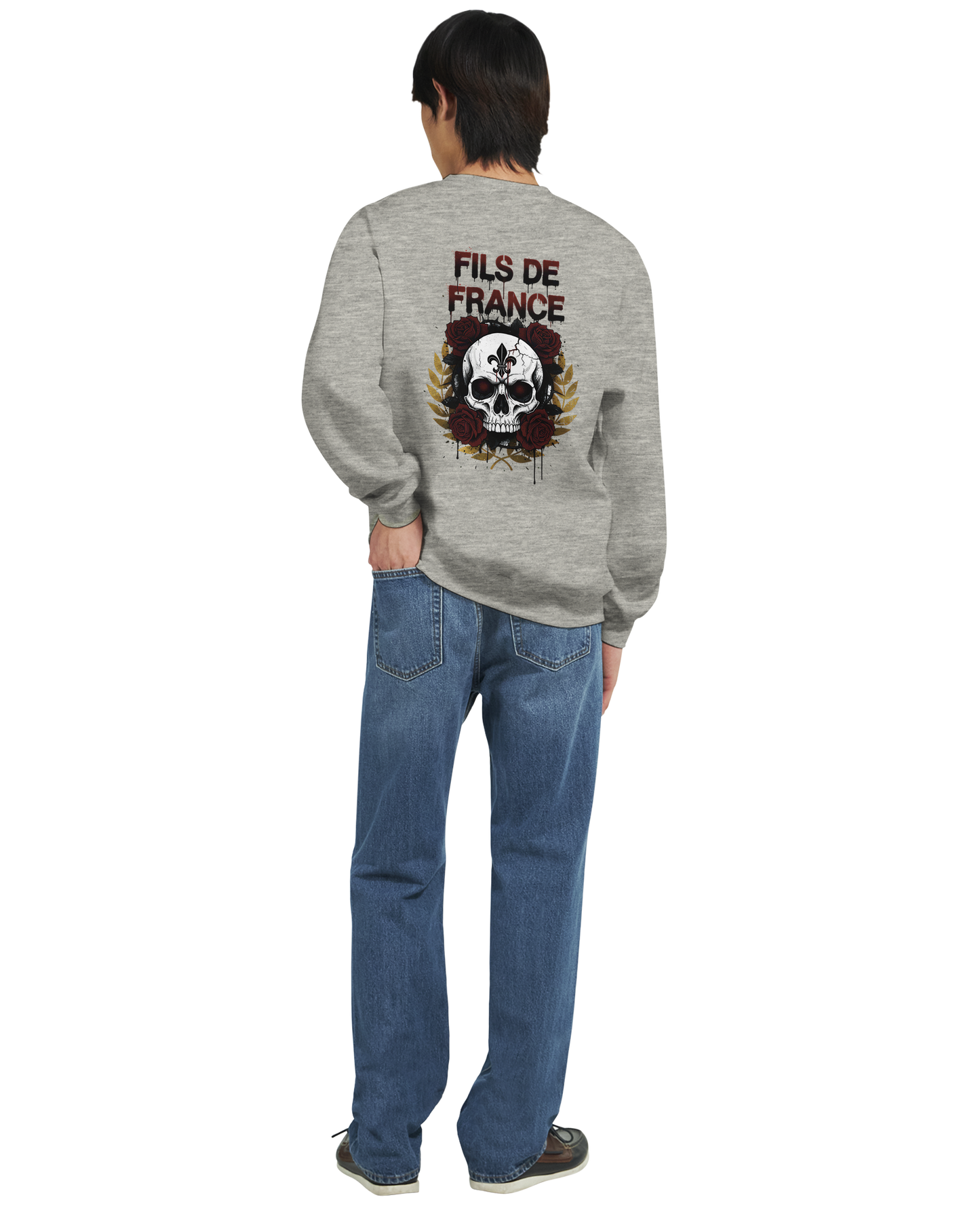Sweat-shirt Homme Fils de France –Premium Confort Classique