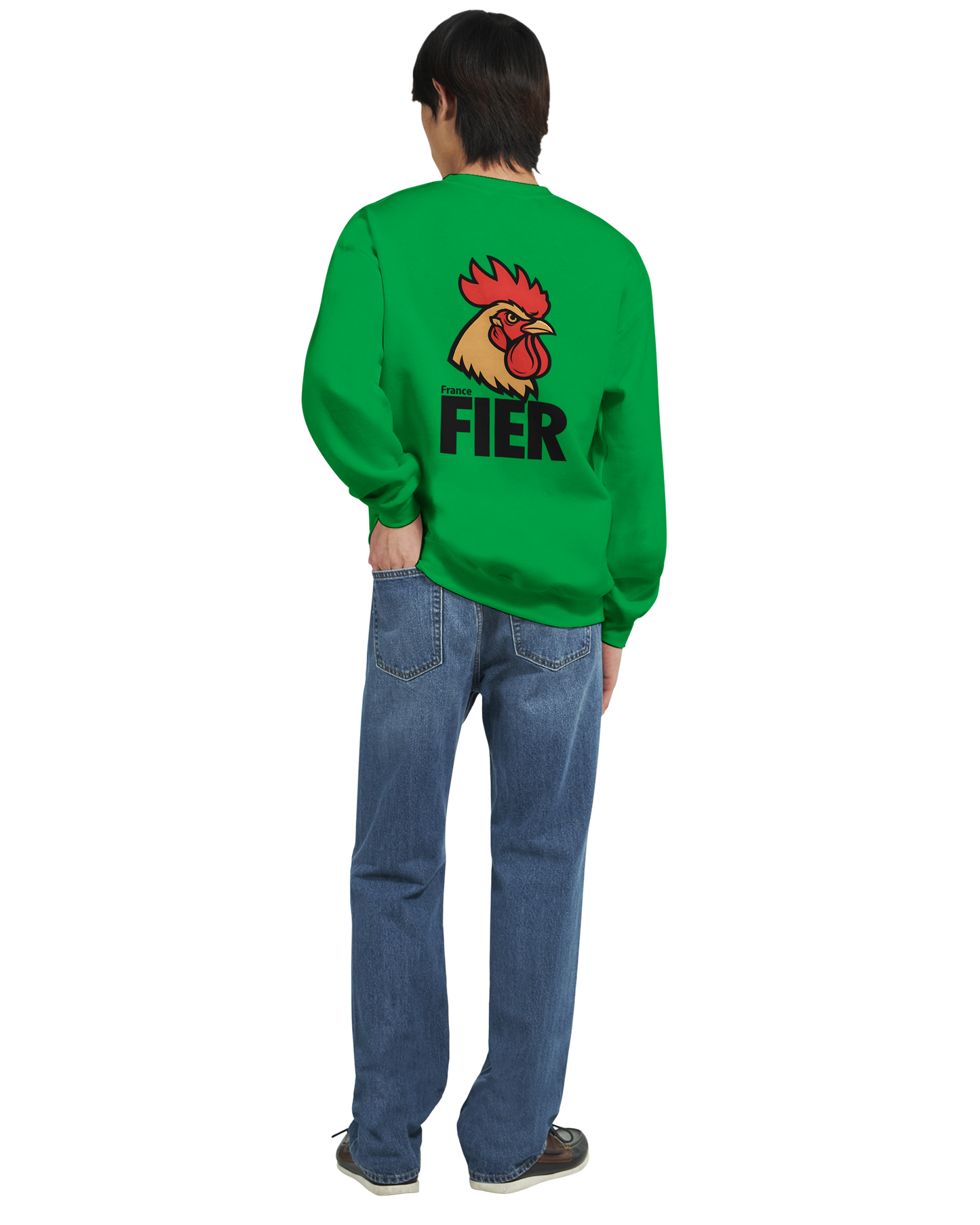 Sweat-shirt Homme France Fier - Coupe Classique et Confort Premium