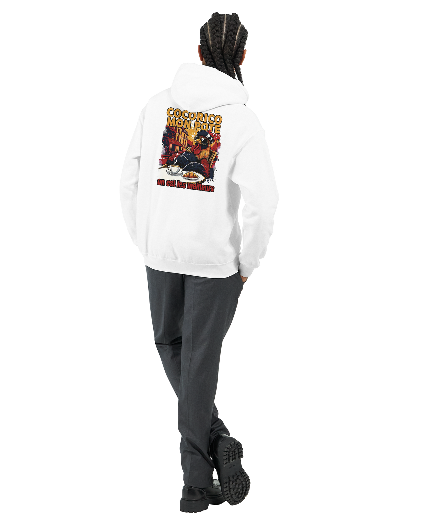 Sweat à Capuche homme on est les meilleurs