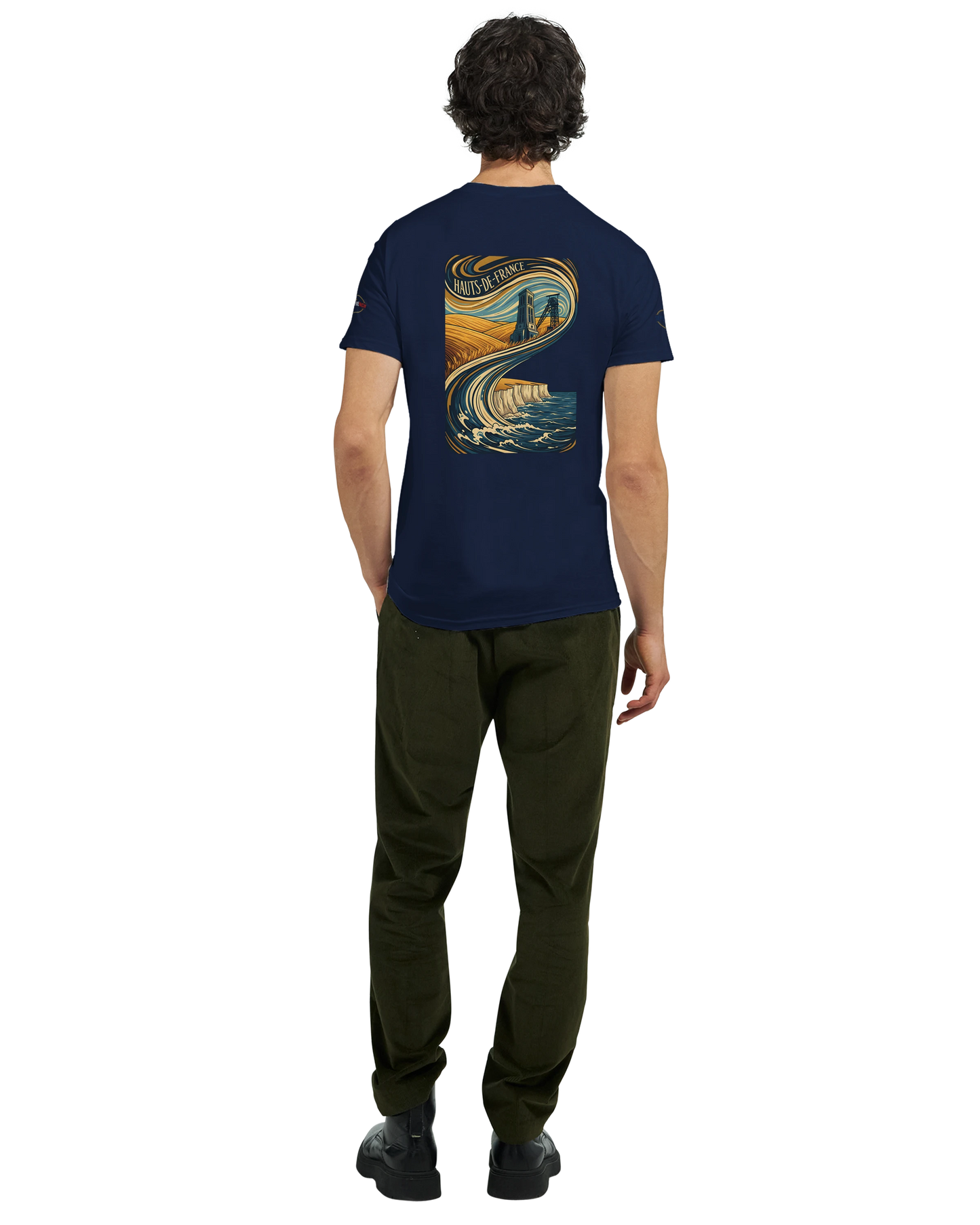 T-shirt Unisexe Haut de France - Coton Épais Premium