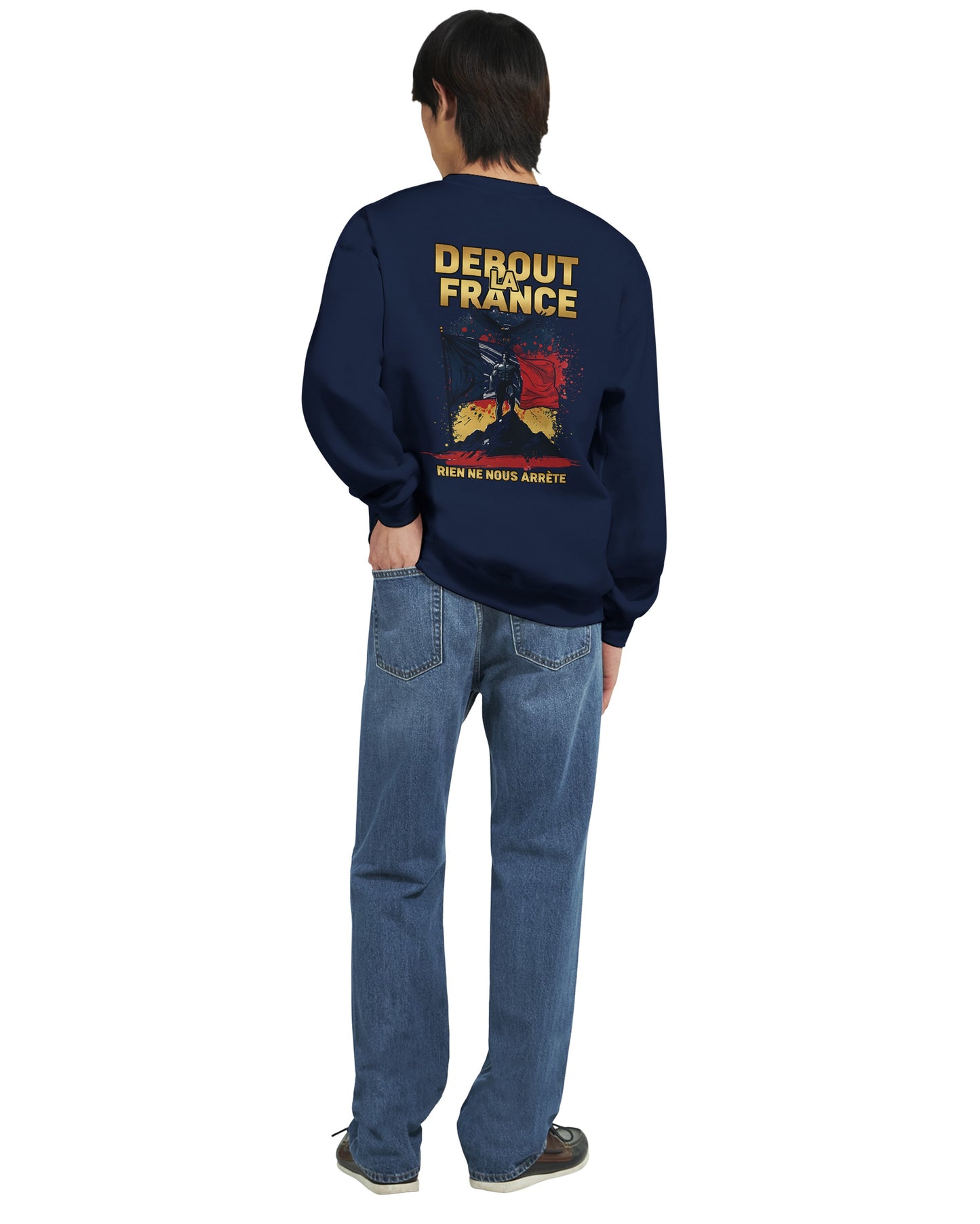 Sweat-shirt Debout La France - Confort Premium et Design Classique