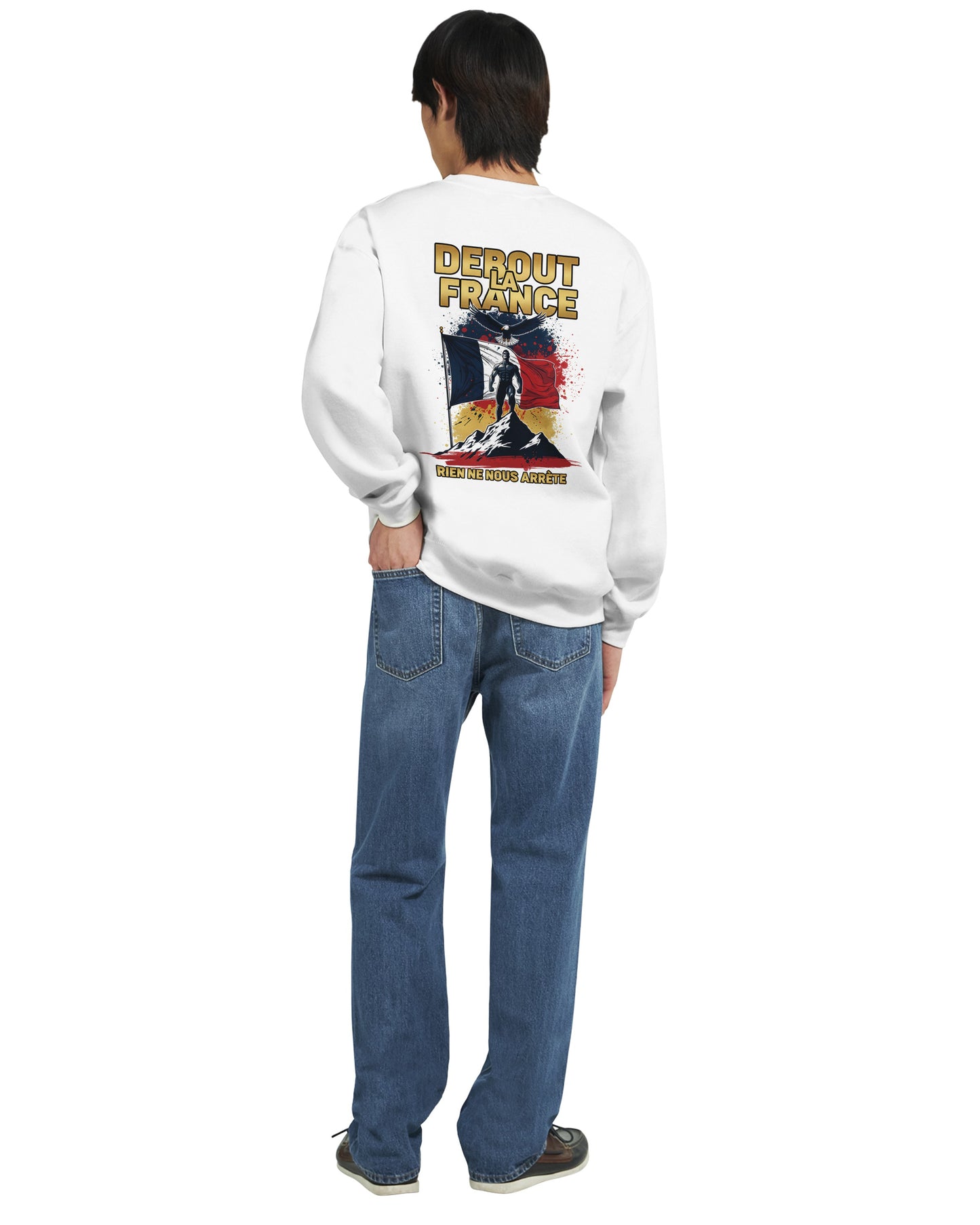 Sweat-shirt Debout La France - Confort Premium et Design Classique