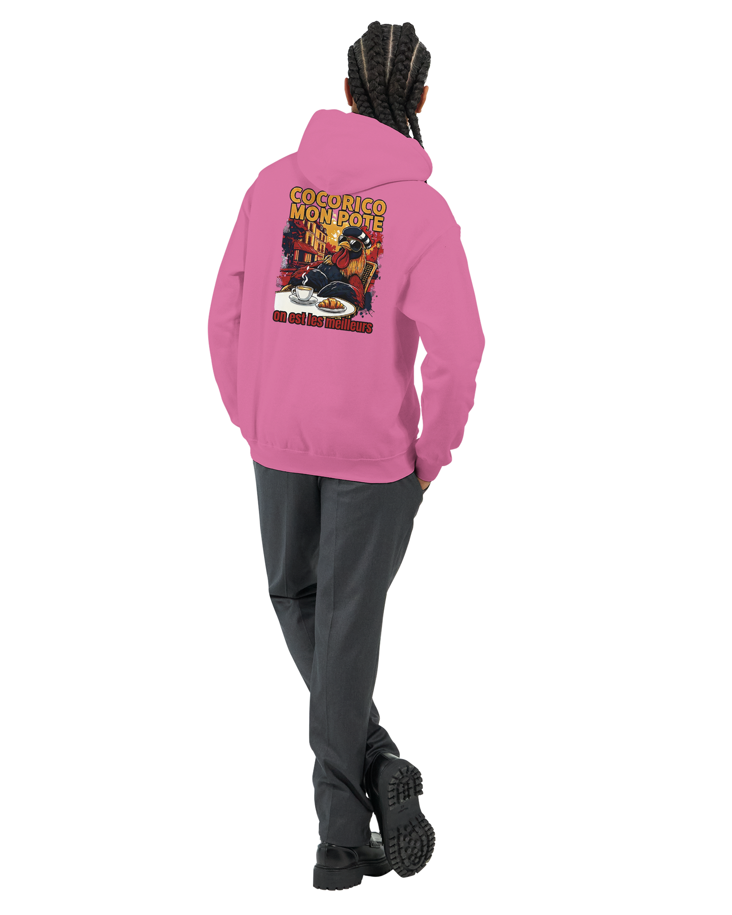 Sweat à Capuche homme on est les meilleurs