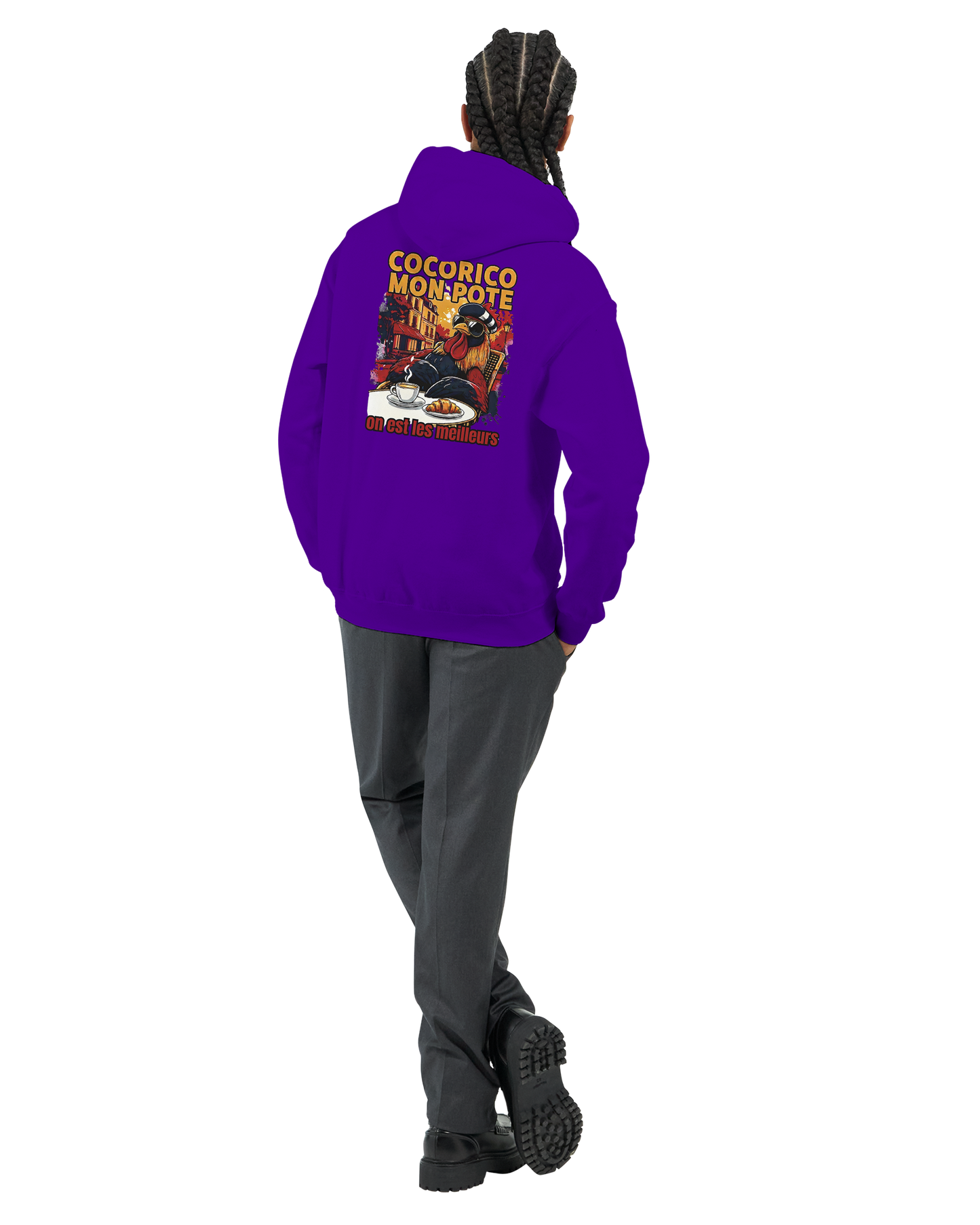 Sweat à Capuche homme on est les meilleurs