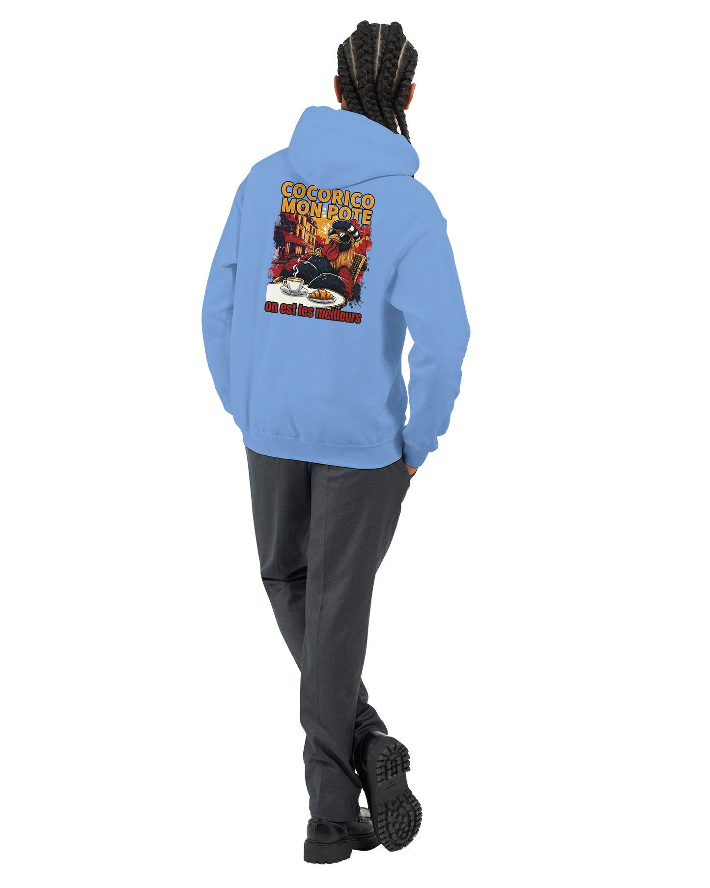 Sweat à Capuche homme on est les meilleurs
