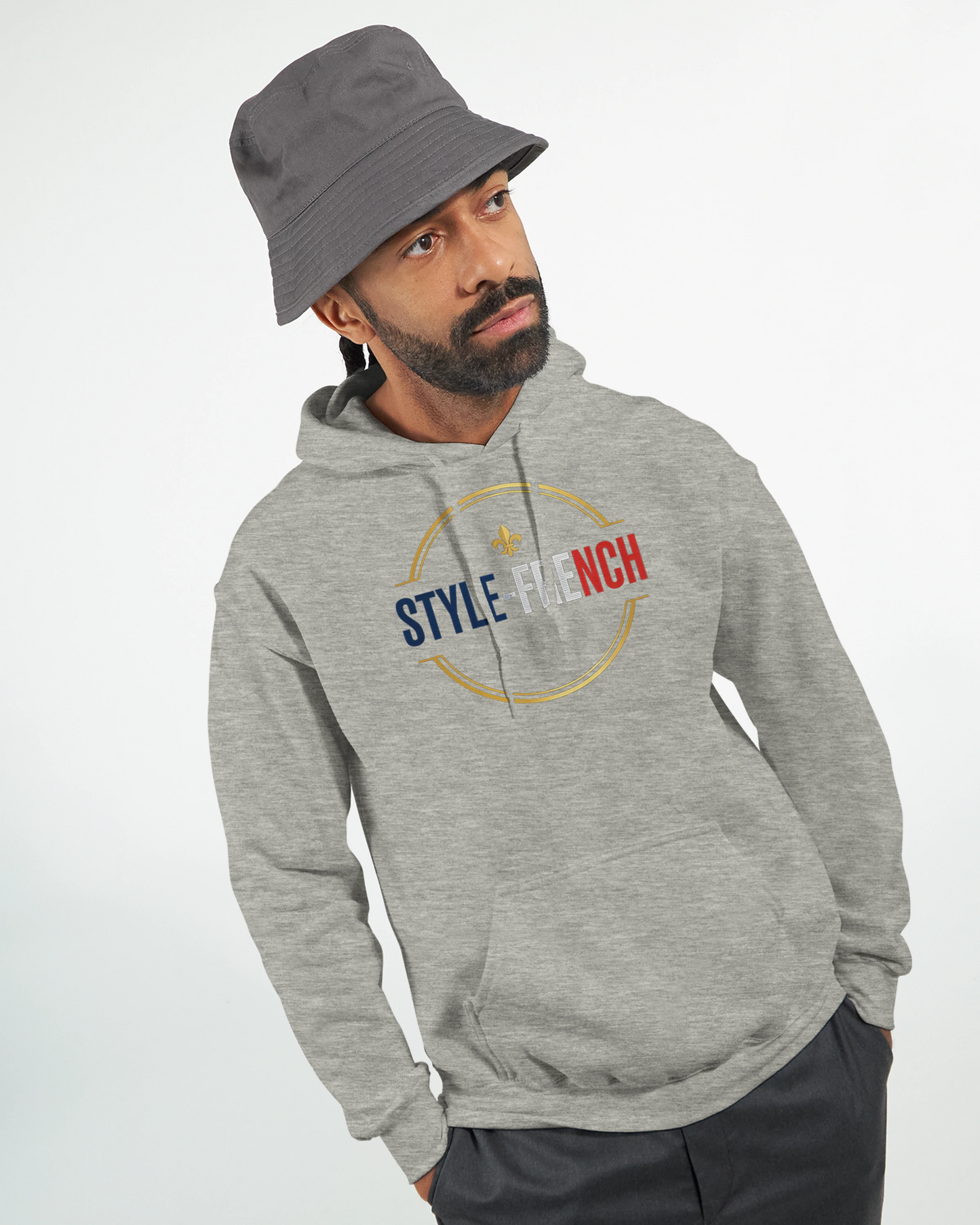 Sweat à capuche homme Alchimie Gauloise – Hoodie premium en coton mélangé