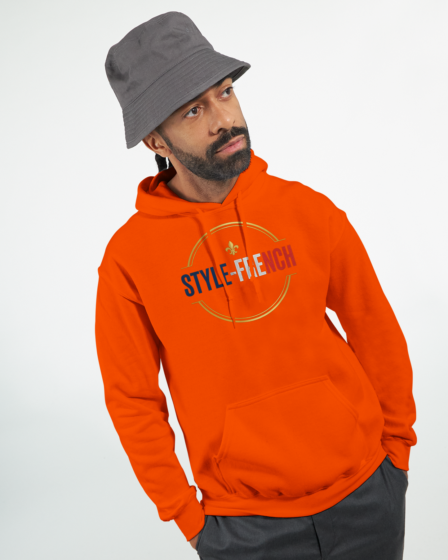 Sweat à Capuche Homme Cocorico – Confort et Style Français