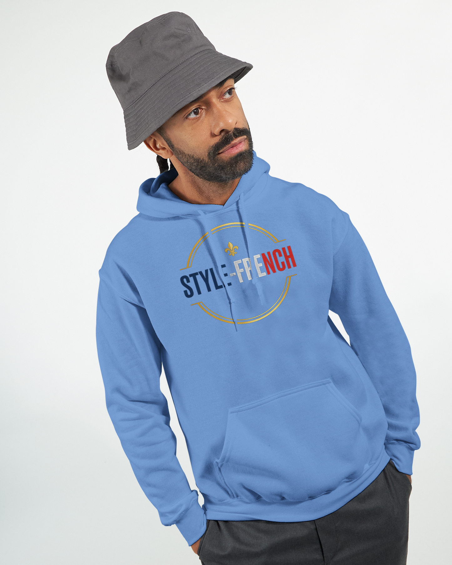 Sweat à Capuche Homme homme de France - Design France - Confort Premium