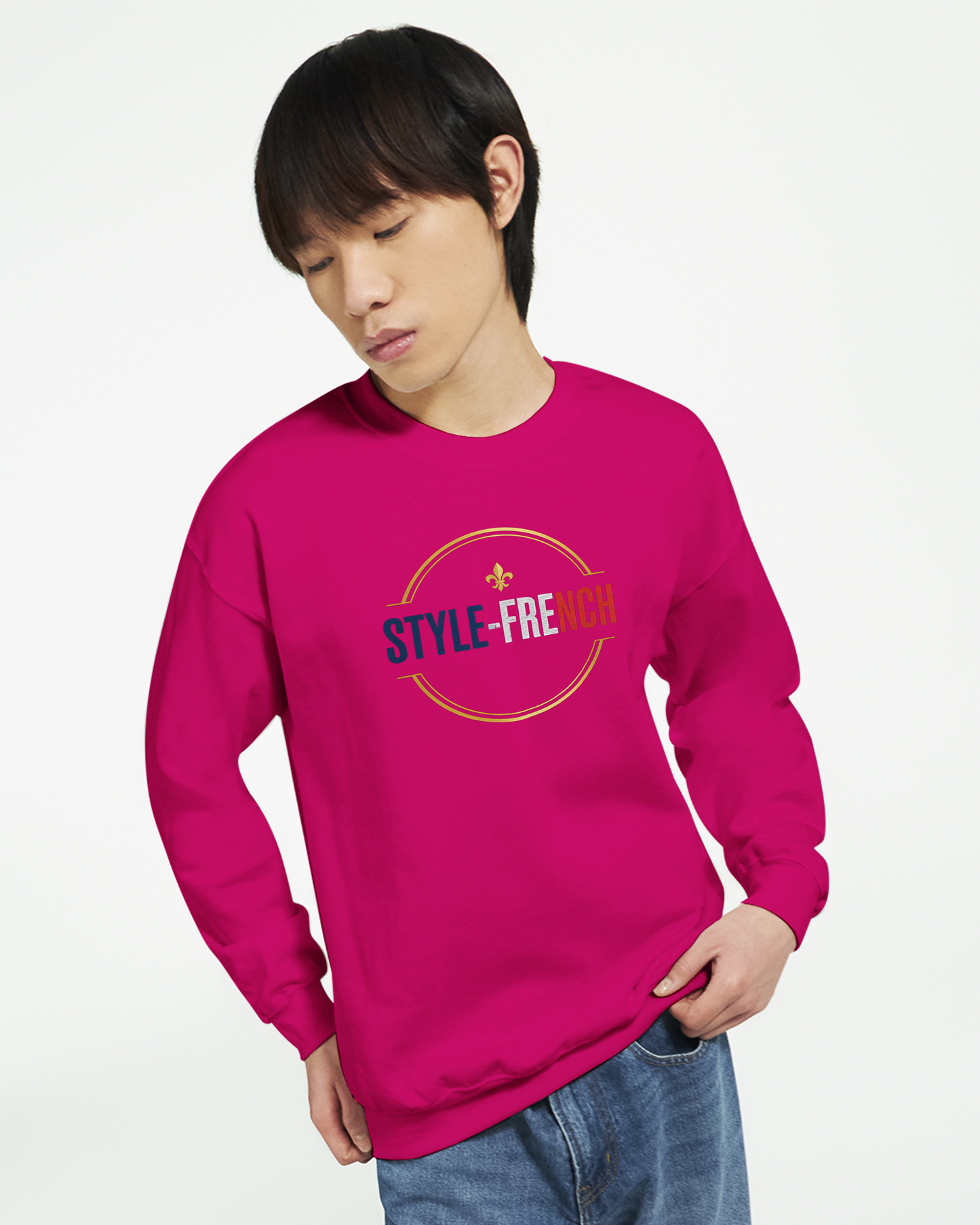 Sweat-shirt Homme 'Le Peuple Ne Lâche Rien' – Confort et Résistance