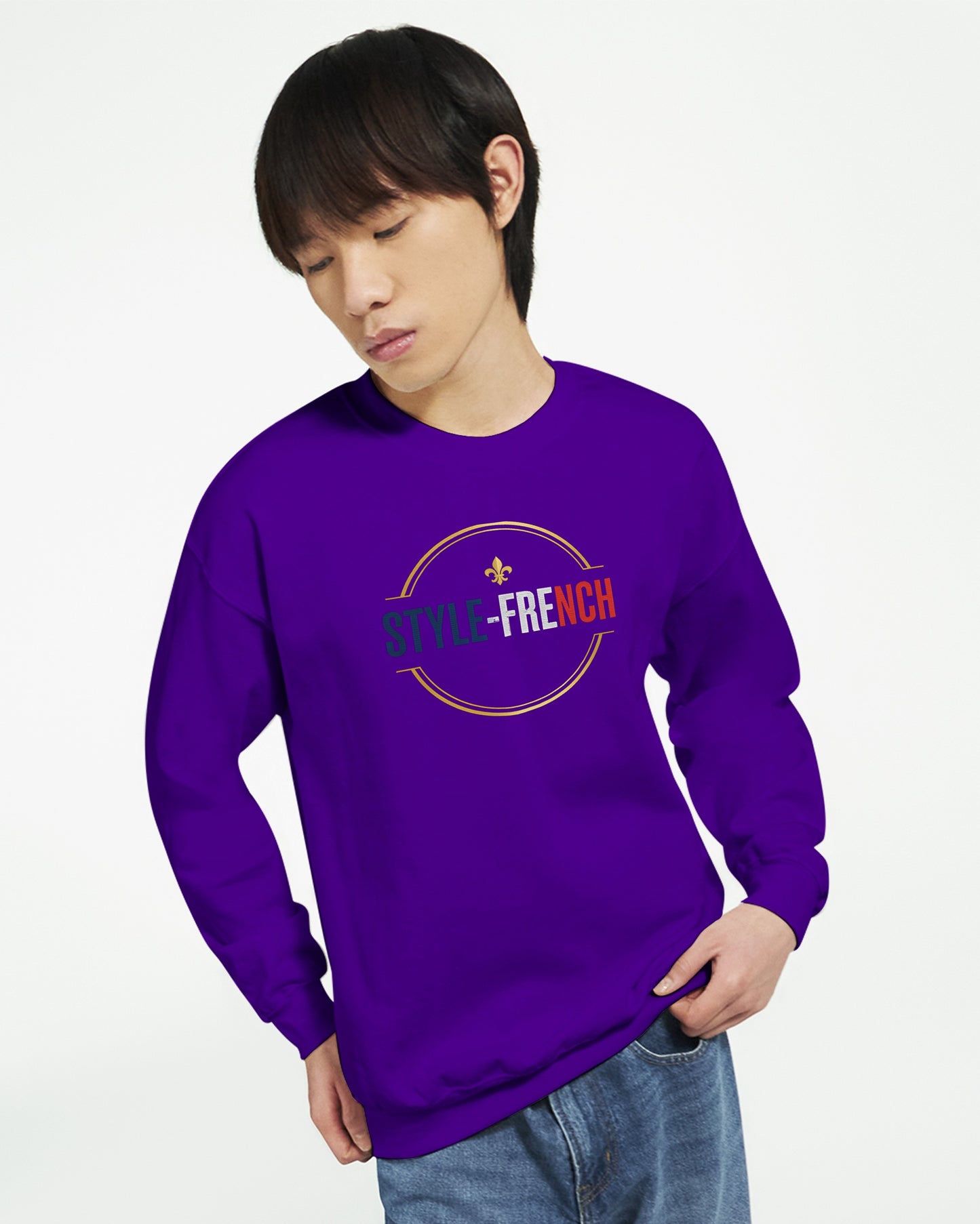 Sweat-shirt Unisexe Bordeaux Ville de France – Classique et Confortable