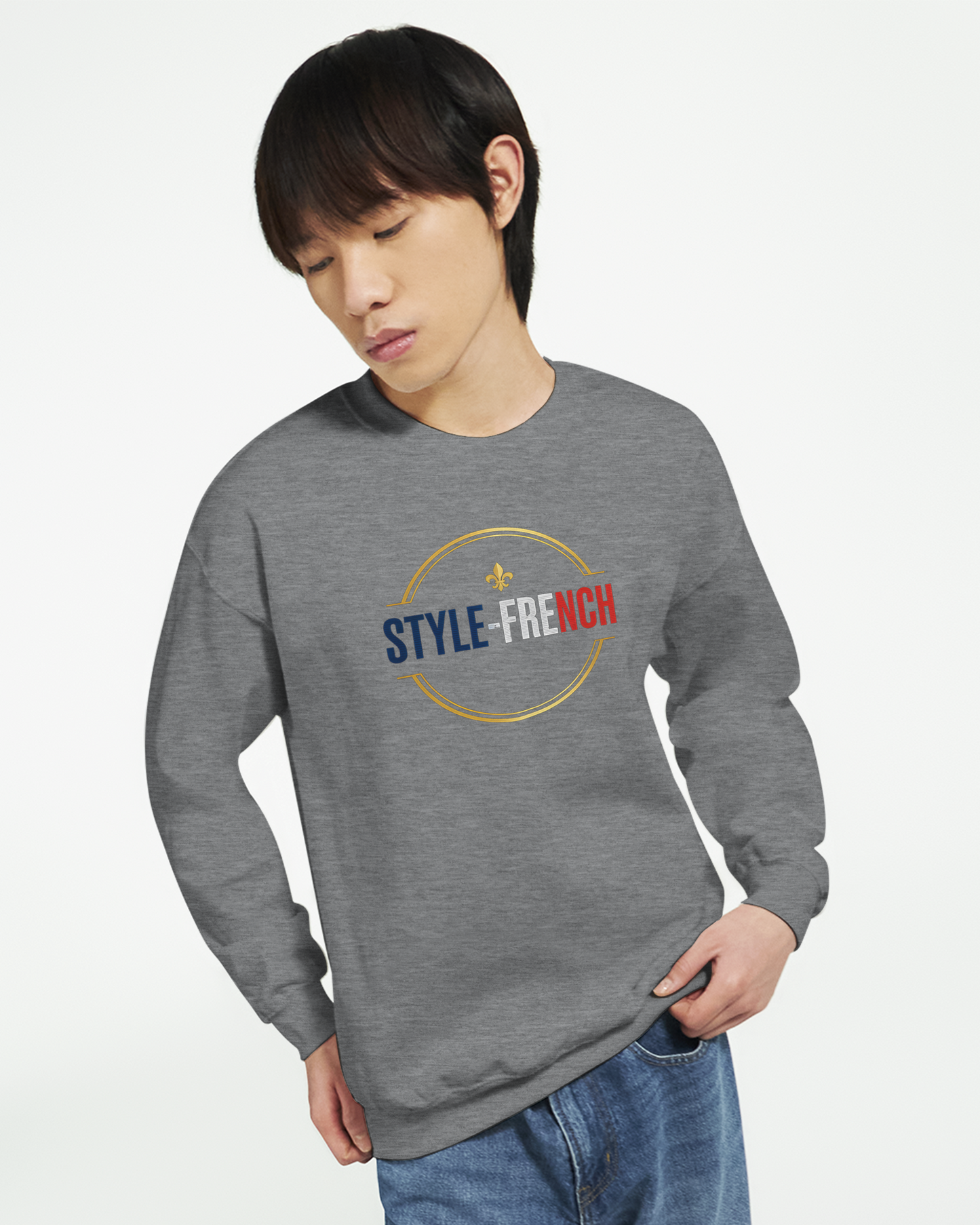 Sweat-shirt Homme 'Le Peuple Ne Lâche Rien' – Confort et Résistance