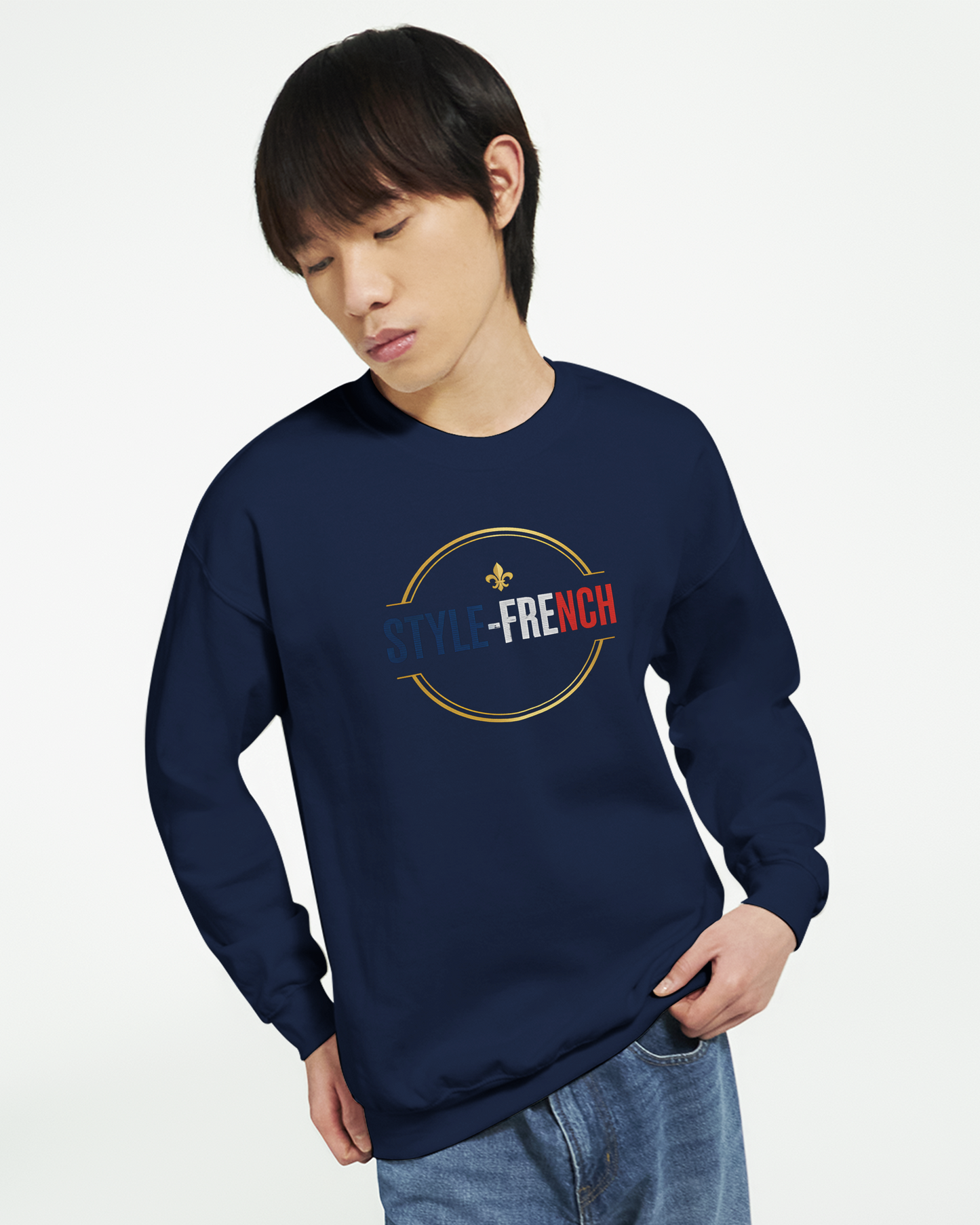 Sweat-shirt Homme France Fier - Coupe Classique et Confort Premium