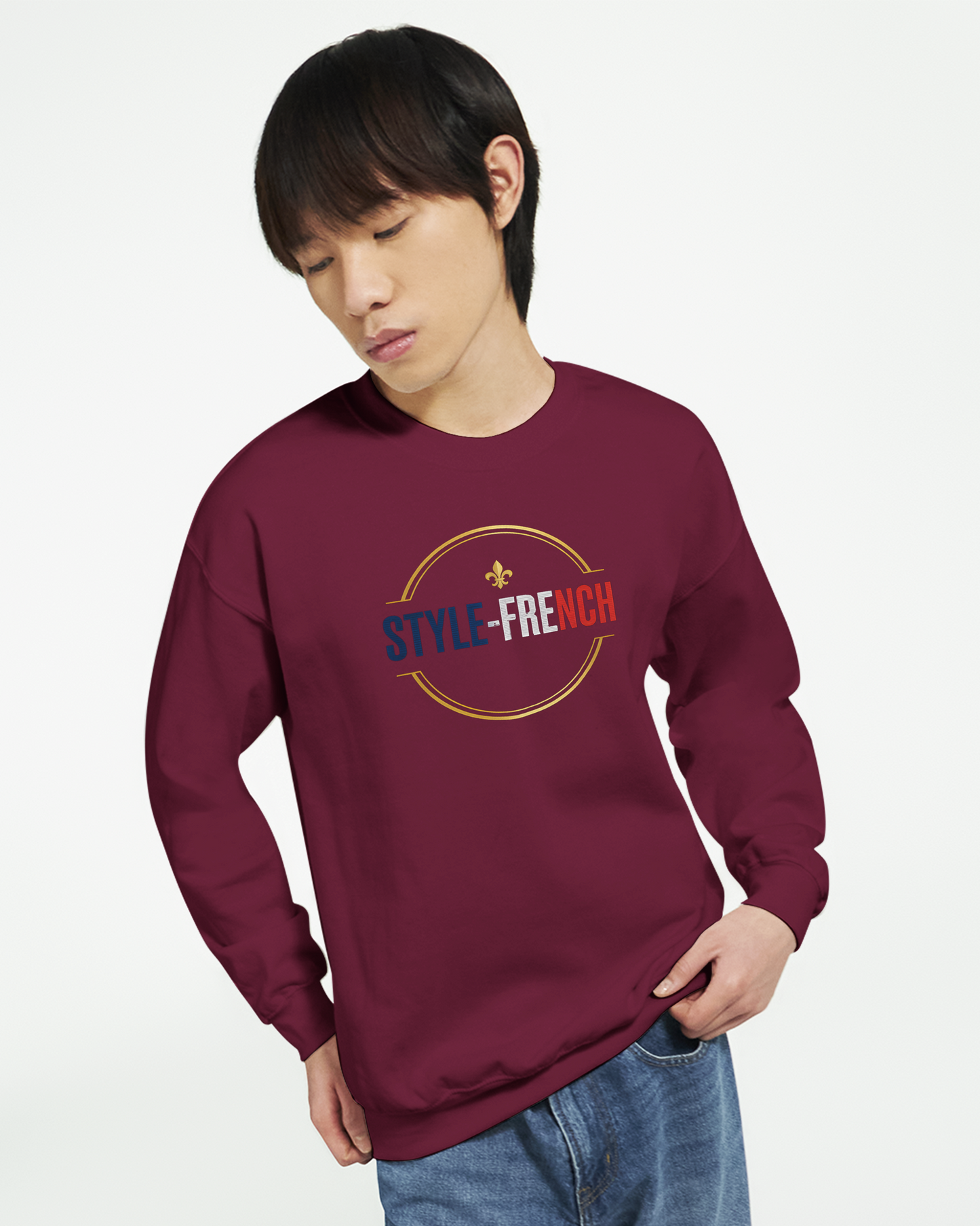 Sweat-shirt Homme Cocorico – Classique et Confortable