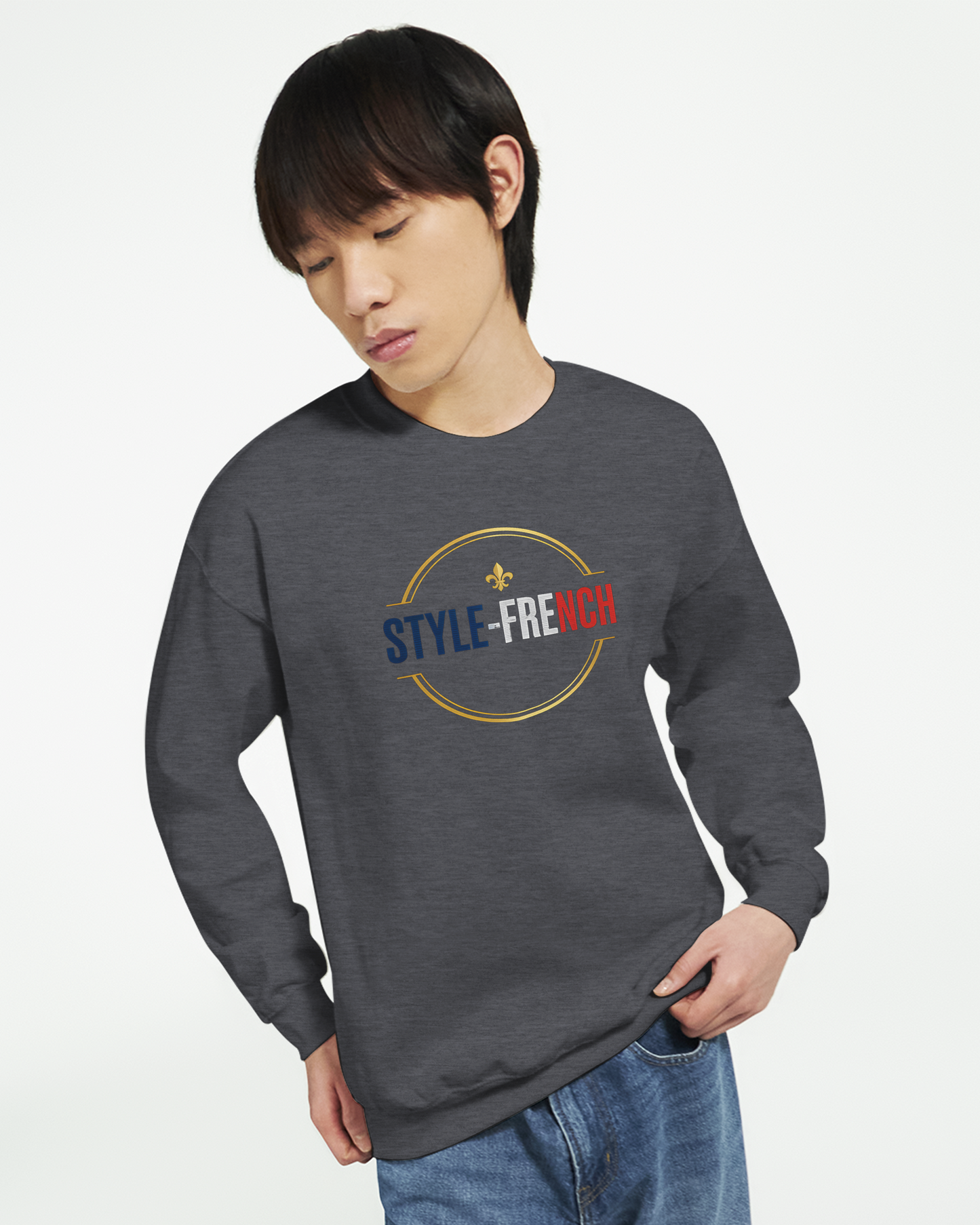 Sweat-shirt Homme France Fier - Coupe Classique et Confort Premium