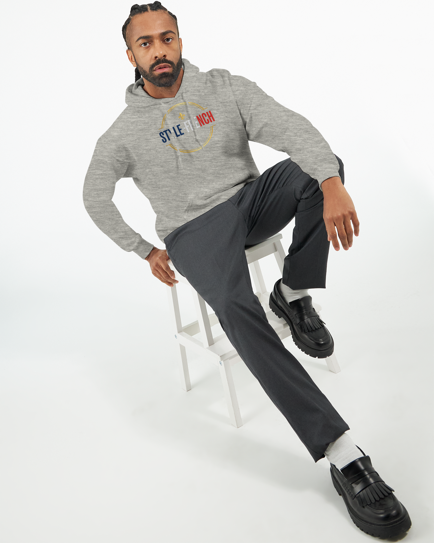Sweat à Capuche Homme "Le Peuple Ne Lâche Rien" – Confort Premium