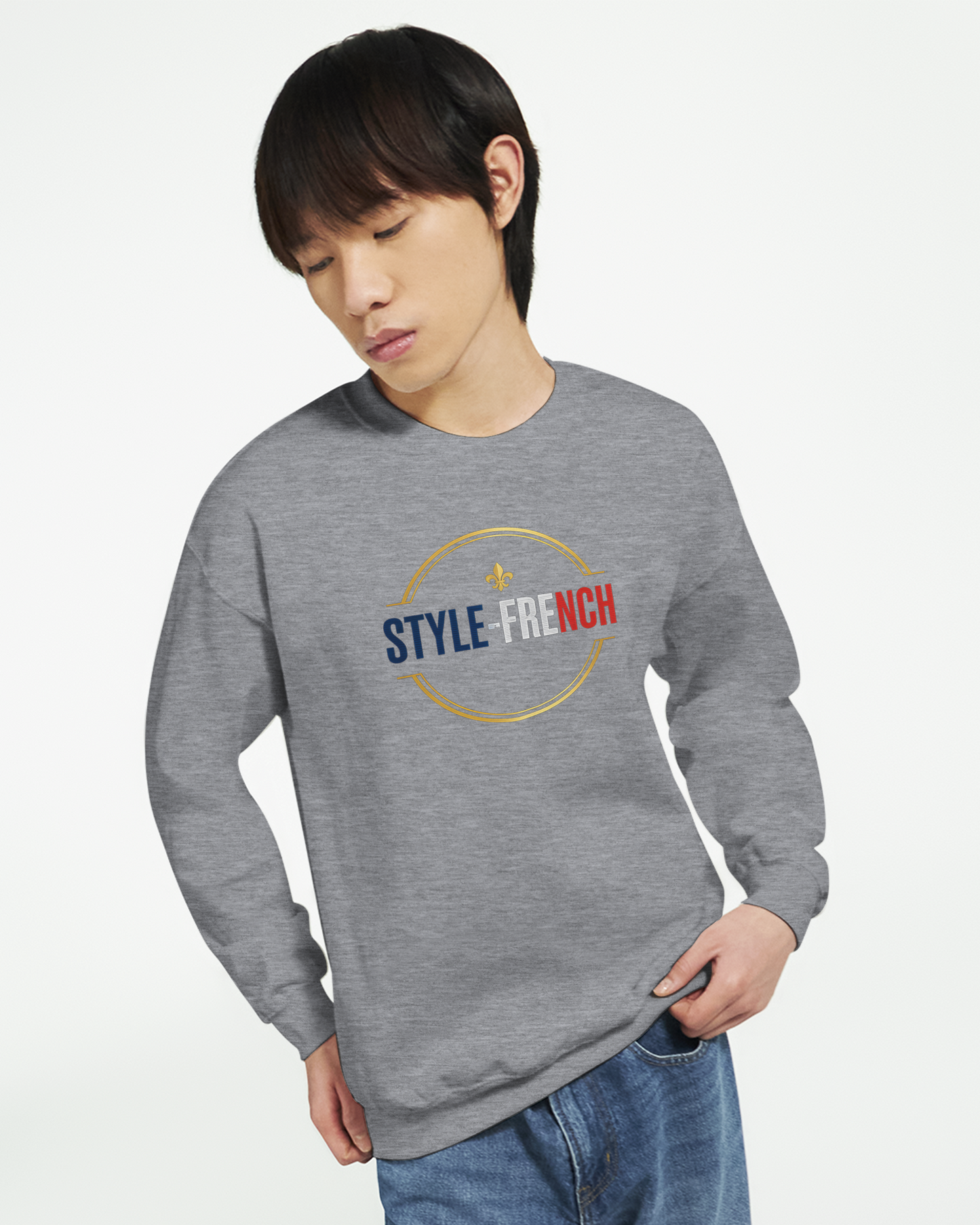 Sweat-shirt Homme France Fier - Coupe Classique et Confort Premium