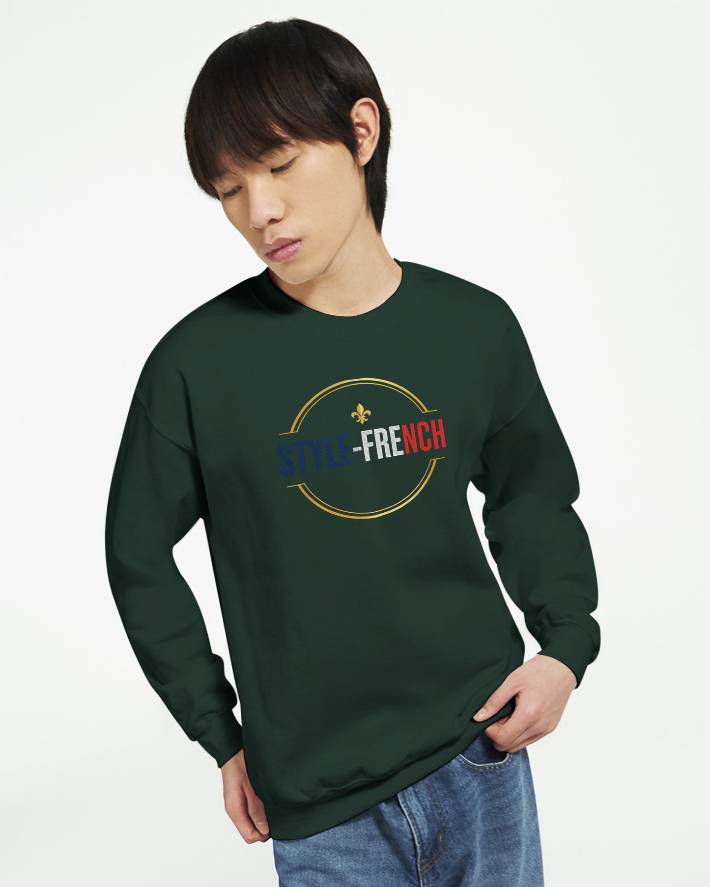 Sweat-shirt Unisexe Bordeaux Ville de France – Classique et Confortable