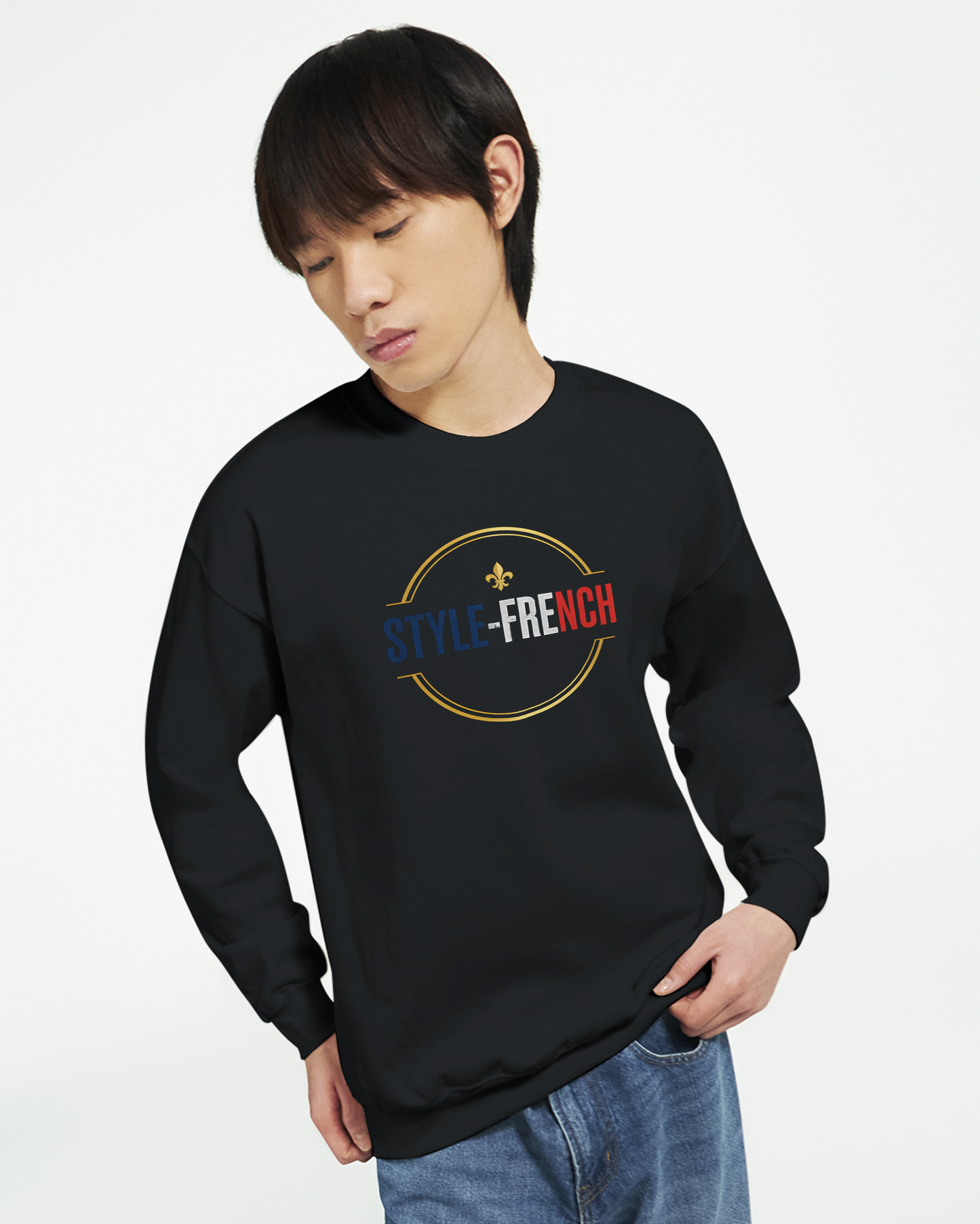Sweat-shirt Homme France Fier - Coupe Classique et Confort Premium