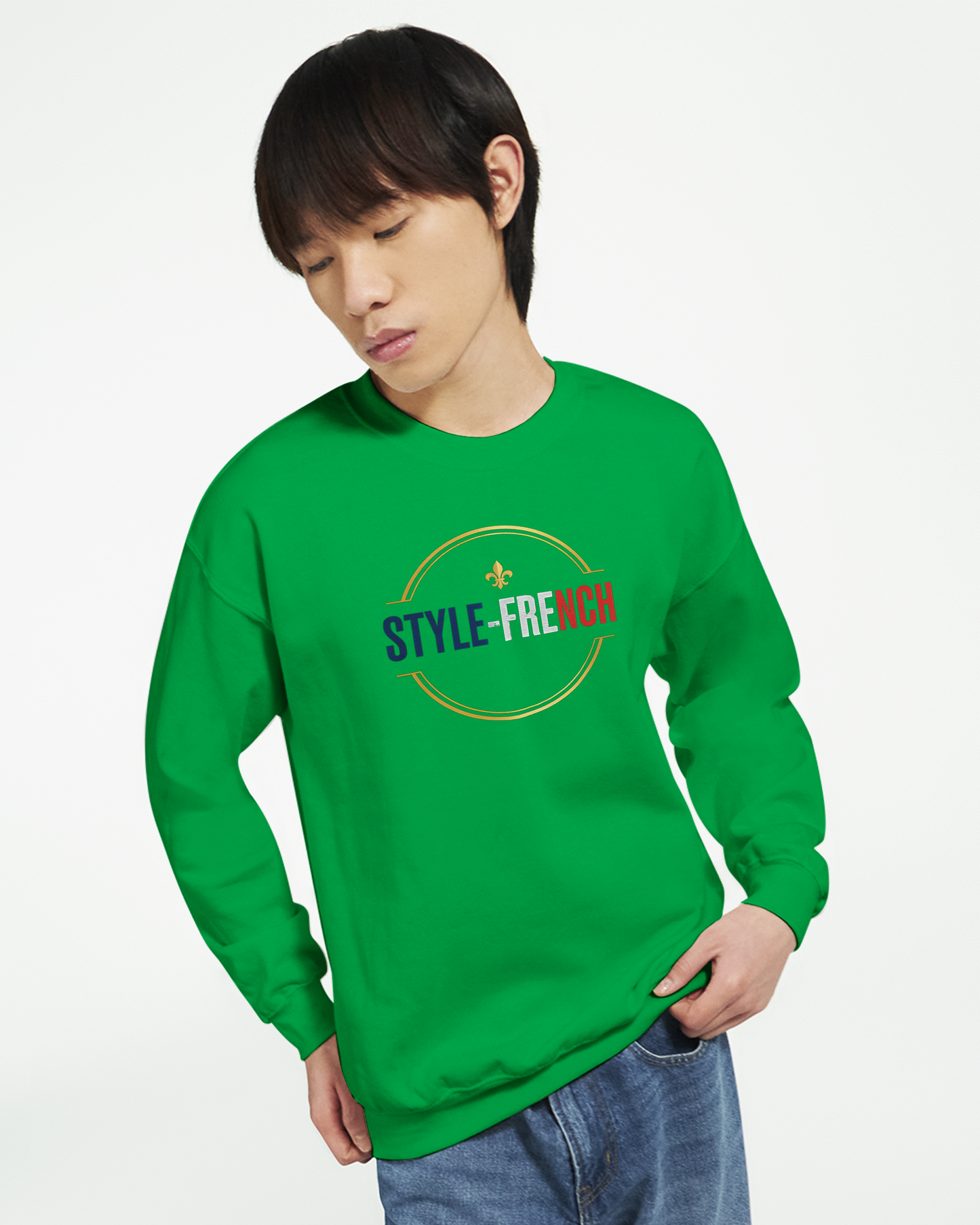 Sweat-shirt Homme Fils de France –Premium Confort Classique