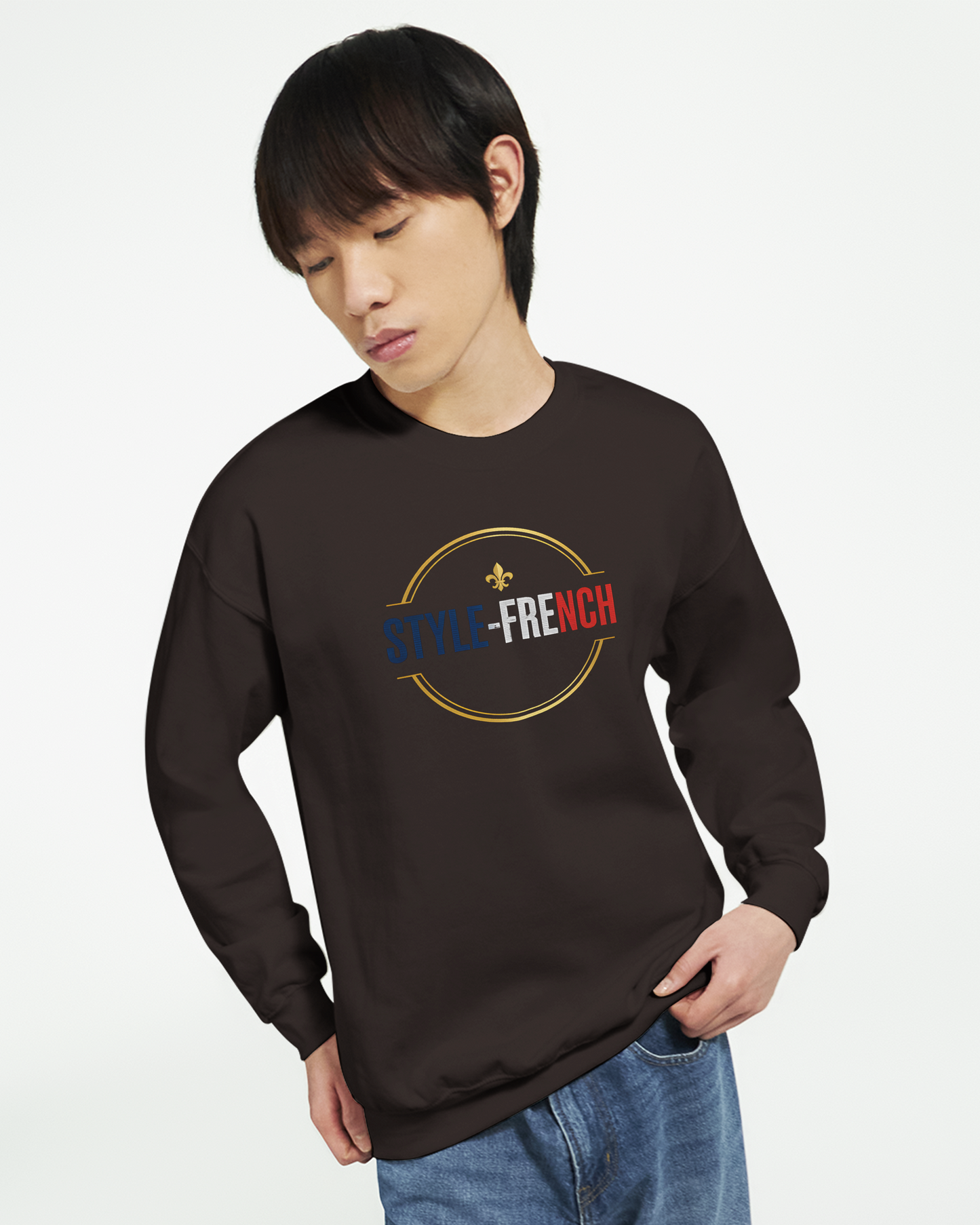 Sweat-shirt Homme France Fier - Coupe Classique et Confort Premium