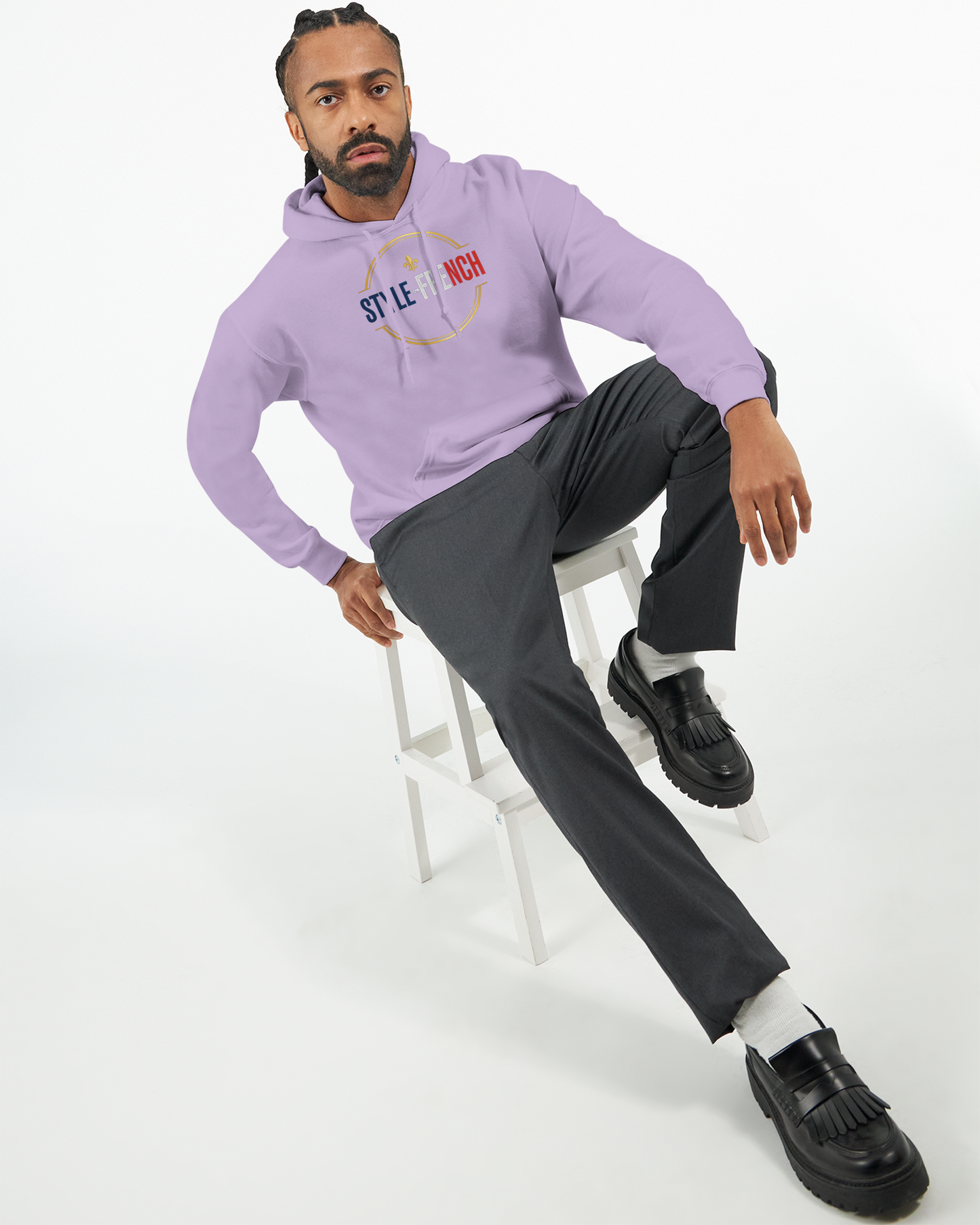 Sweat à Capuche Homme "Chauvin et Fier l'être" – Confort Premium et Design Patriotique