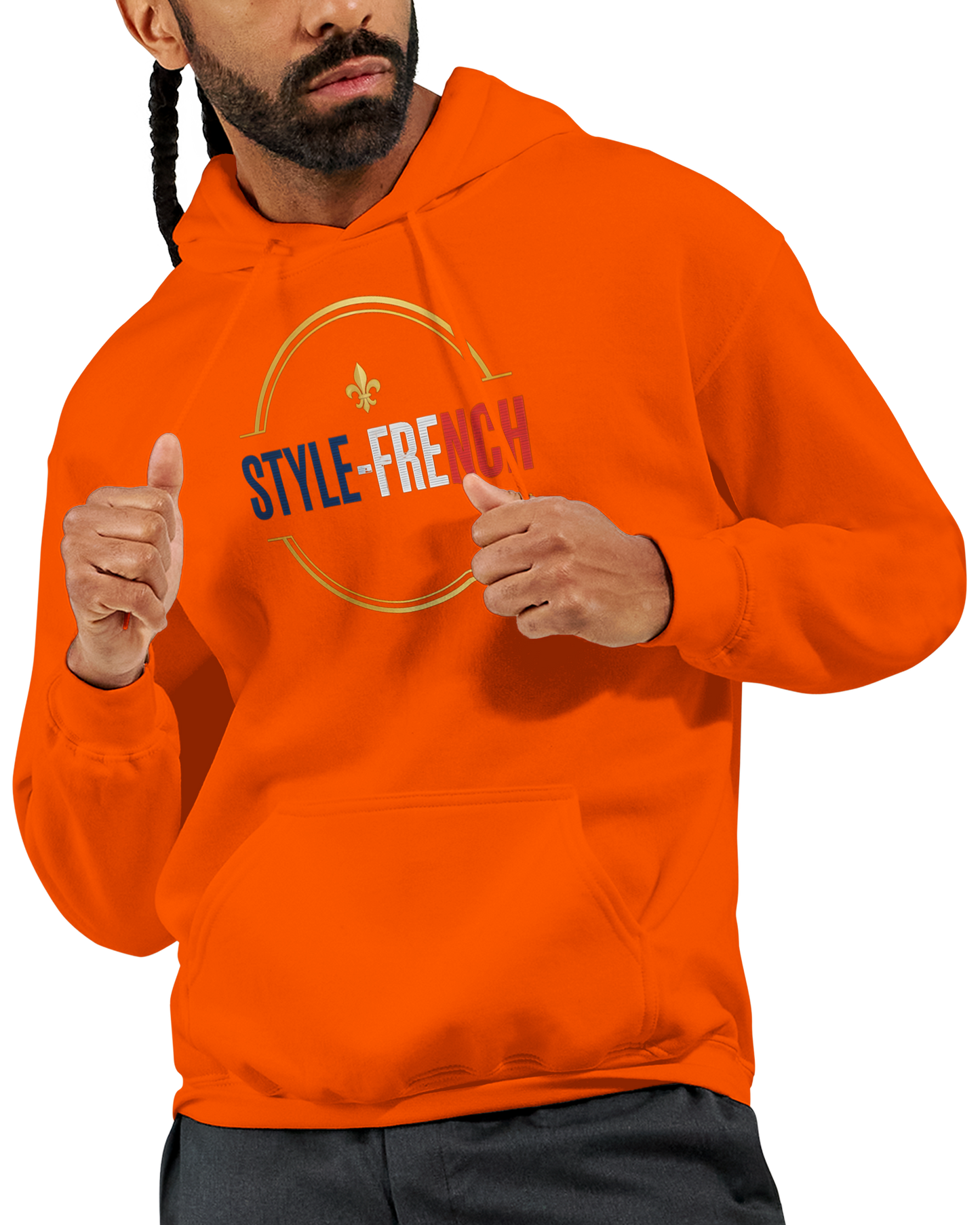 Sweat à capuche Caen - Ville de France - Unisexe Premium