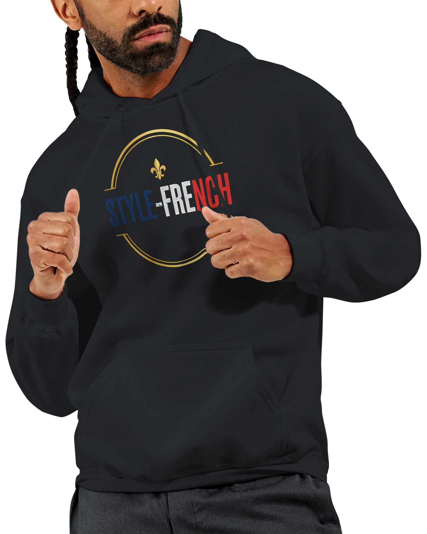 Sweat à capuche Caen - Ville de France - Unisexe Premium