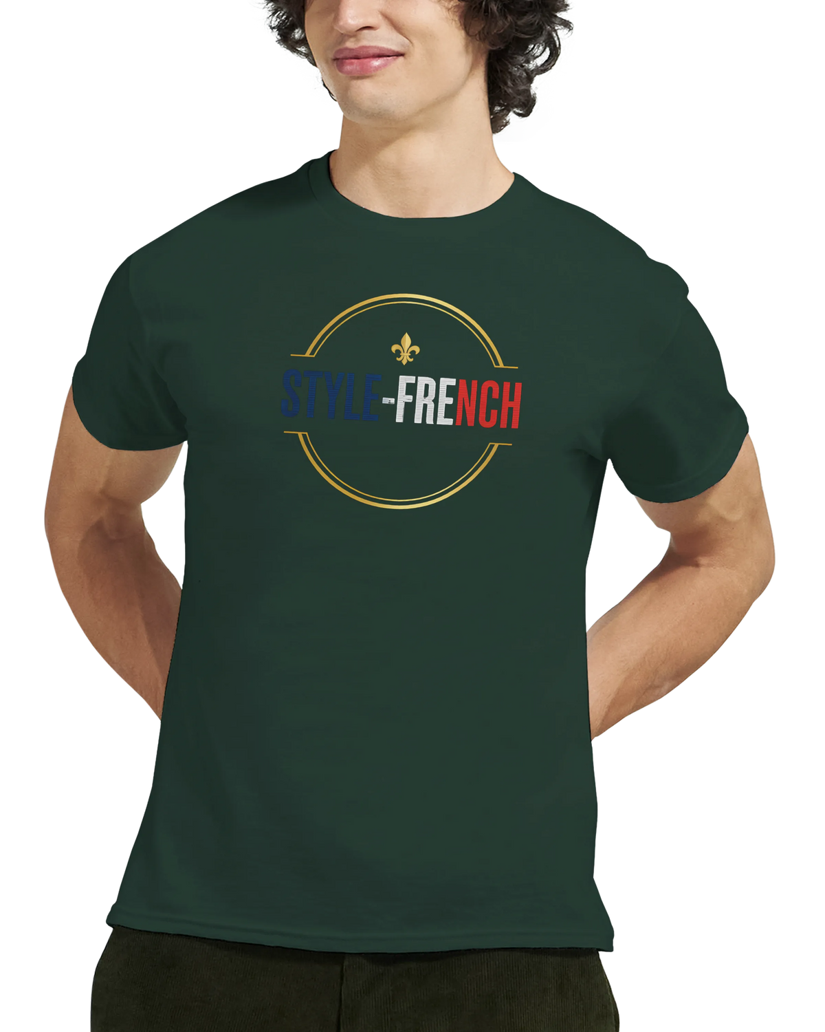 T-Shirt Homme Alchimie Gauloise – Coton Épais à Coupe Classique