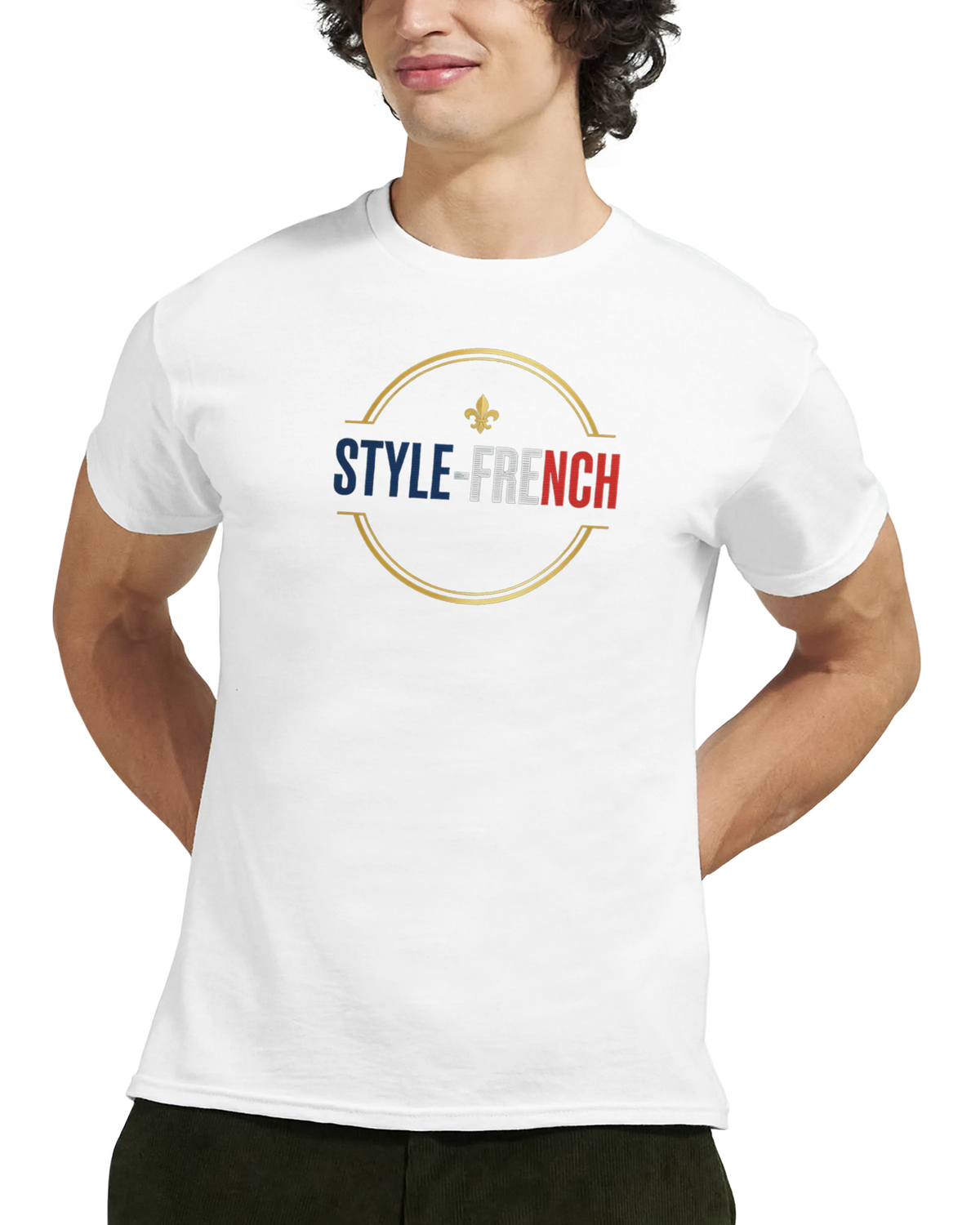 T-Shirt Homme Alchimie Gauloise – Coton Épais à Coupe Classique