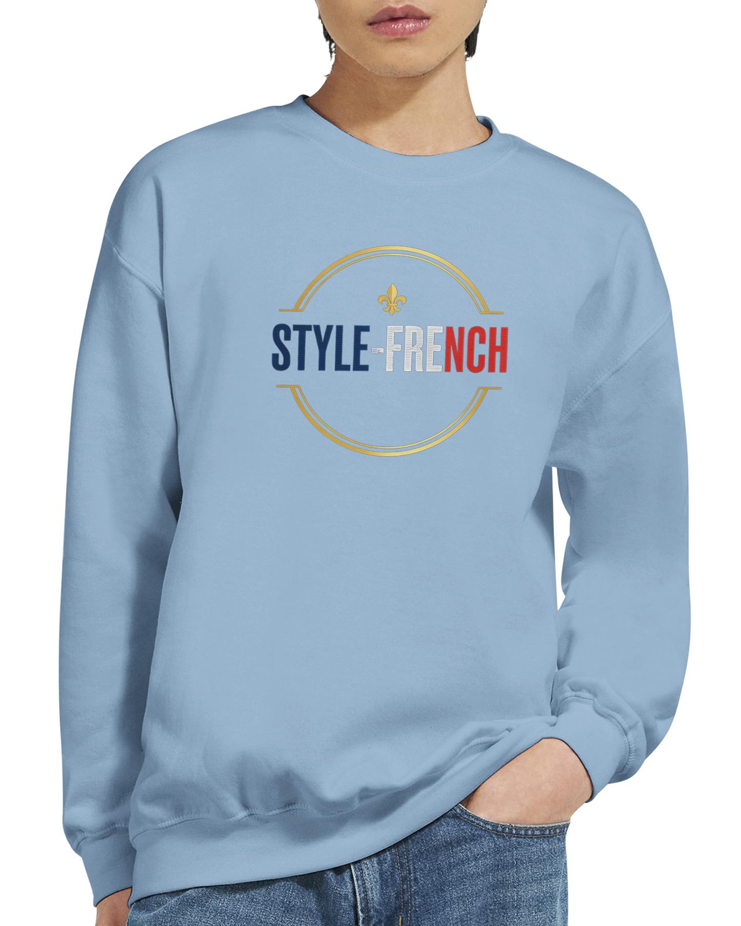 Sweat-shirt Unisexe Caen - Ville de France - Confort Classique