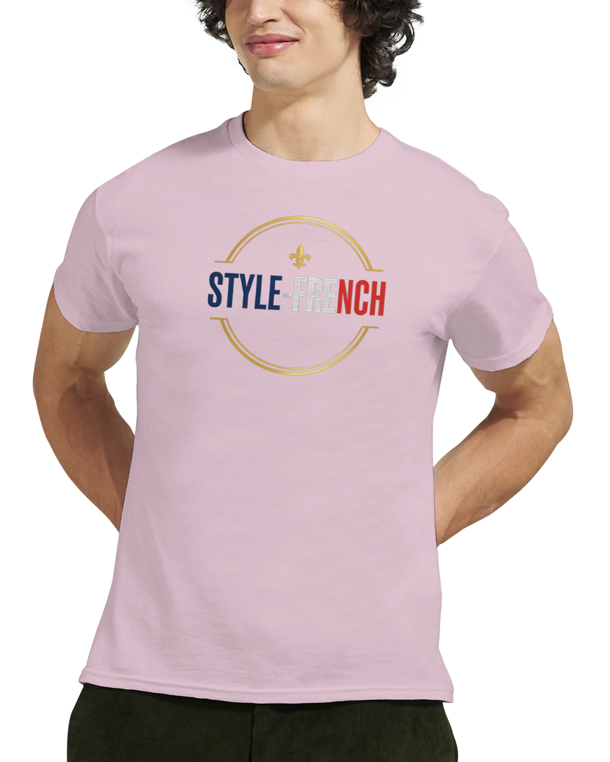 T-Shirt Premium 'Né en France' – Coton Épais à Coupe Classique