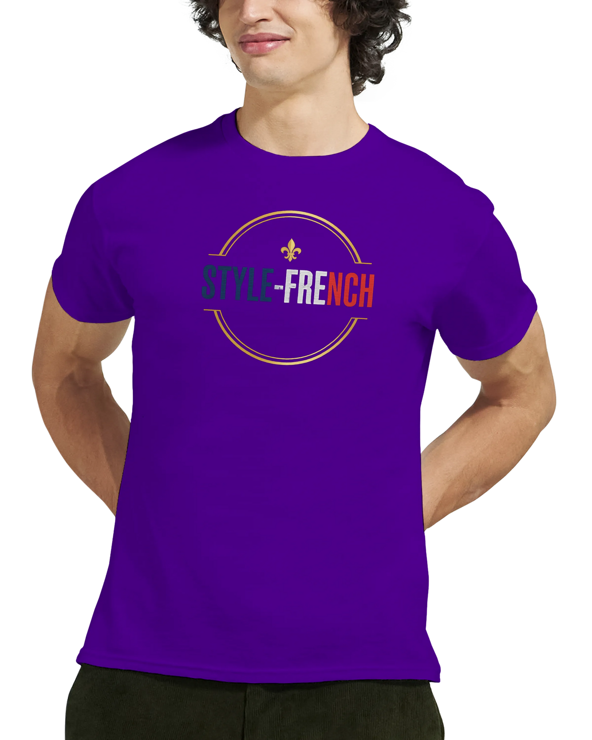 T-Shirt Homme Alchimie Gauloise – Coton Épais à Coupe Classique
